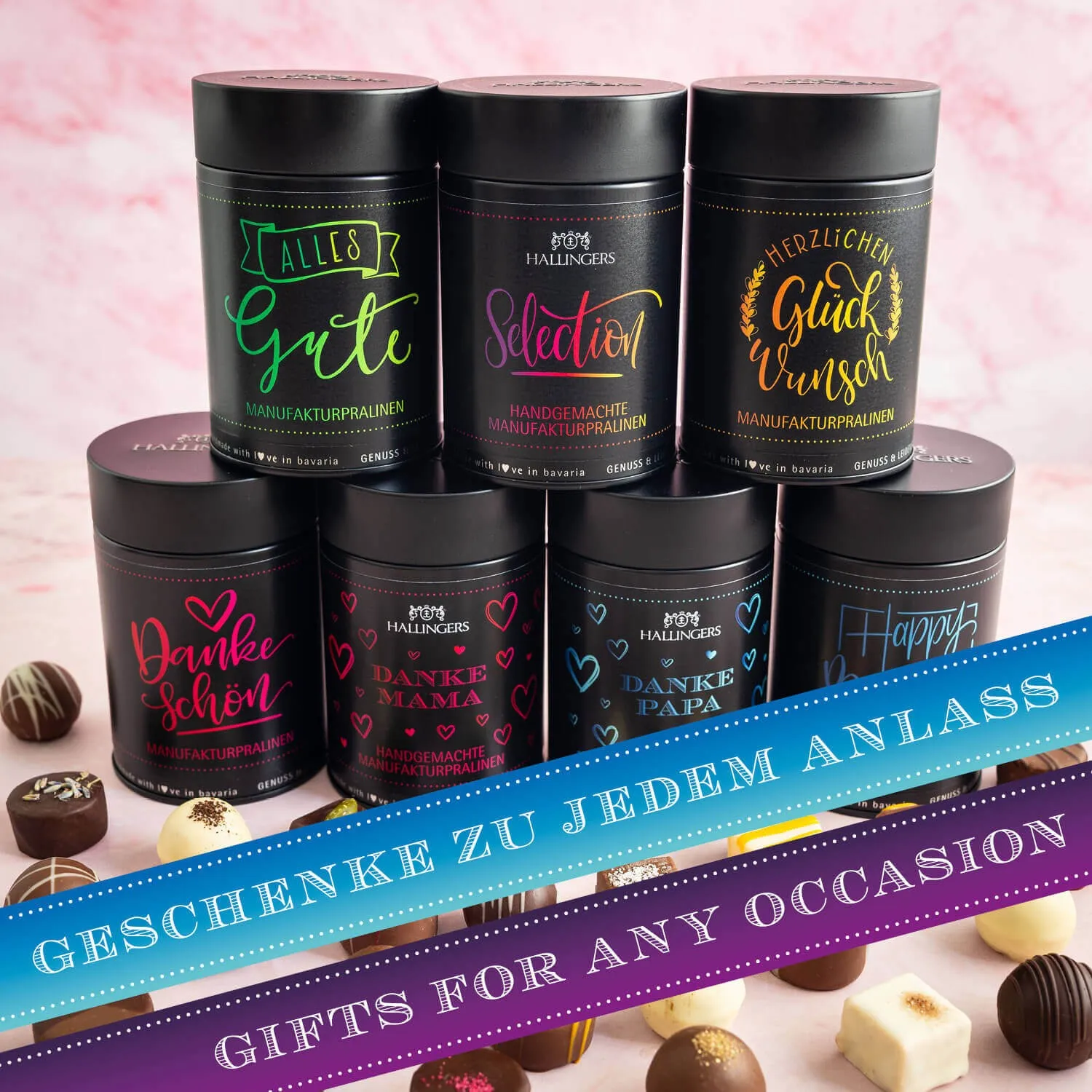 FÜR BESONDERE MENSCHEN & ANLÄSSE - Die besondere Geschenkidee für Frauen, Männer, Freunde, Familie, Kollegen & besondere Lieblingsmenschen. Perfekt als Geschenkidee, Überraschung, Mitbringsel, kleine Aufmerksamkeit & für besondere Genussmomente
