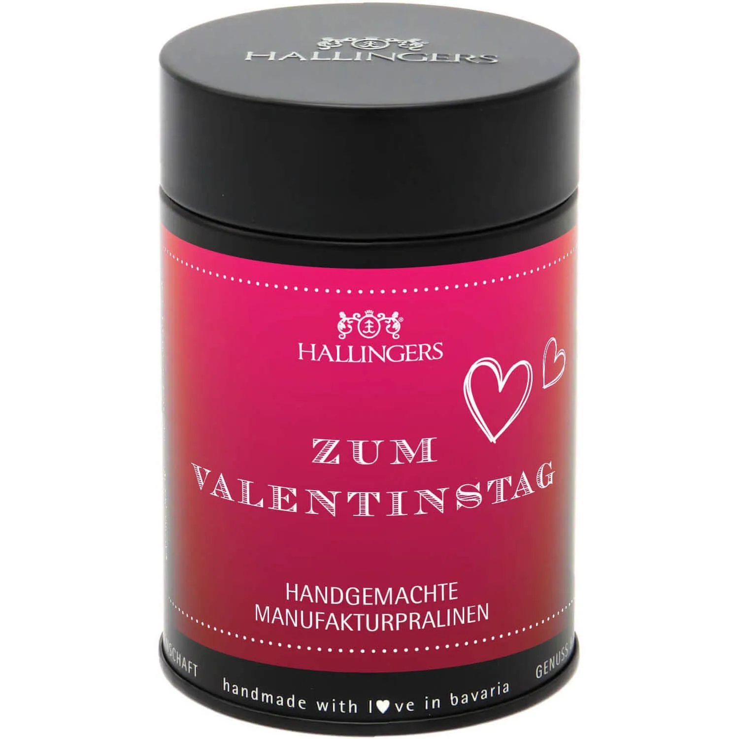 Zum Valentinstag - pink - Pralinen, ohne Alkohol handmade