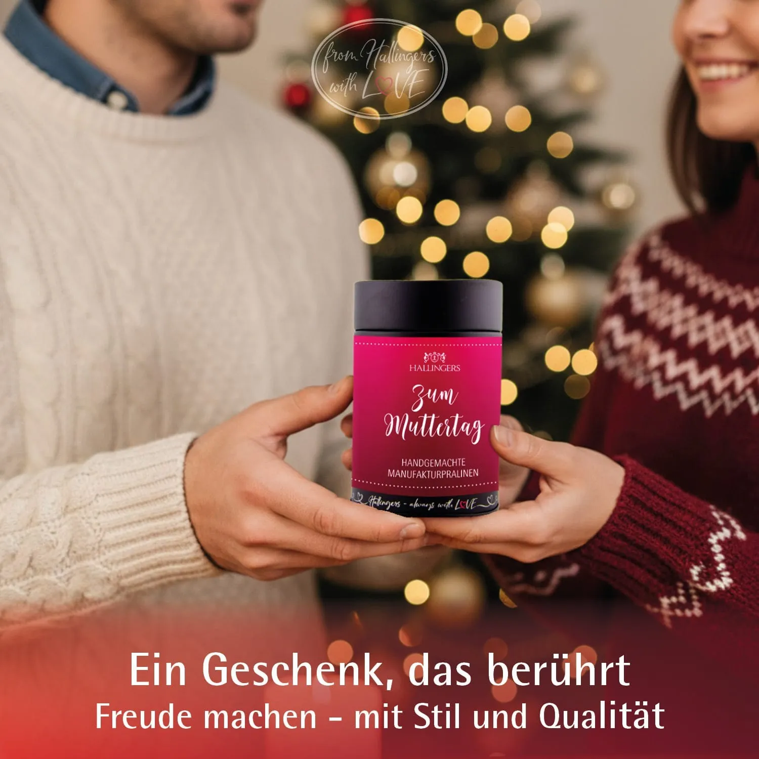 Zum Muttertag - Pralinen, ohne Alkohol handmade
