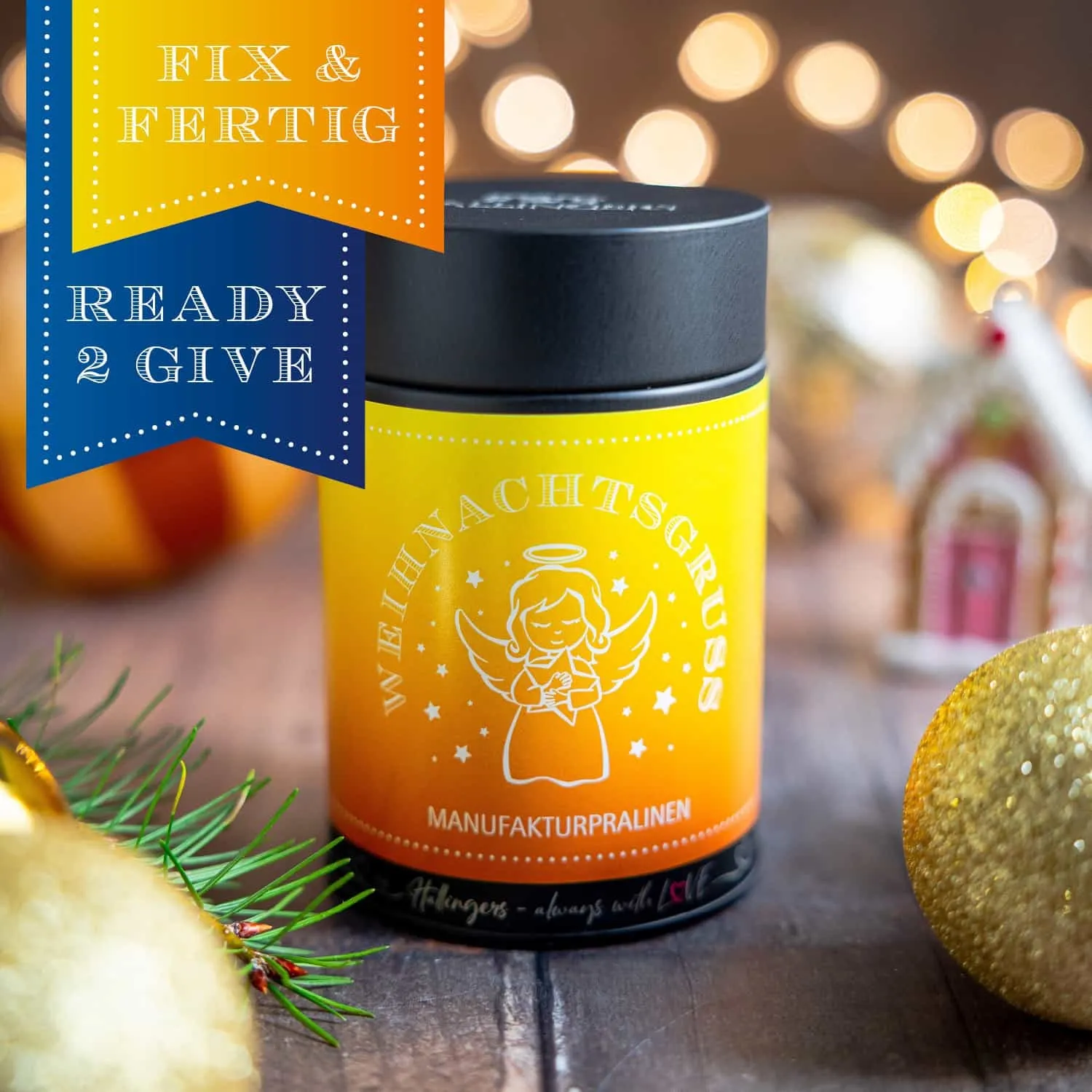 HANDWERK STATT MASSENWARE - Edition \Weihnachtsgruß\: Vergiss billig produzierte Standard-Pralinen mit schöner Verpackung - entscheidend ist nicht nur der erste Eindruck, sondern der Geschmack, der noch lange in Erinnerung bleibt
