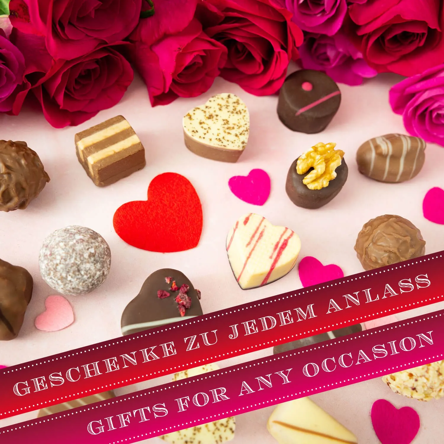 FÜR BESONDERE MENSCHEN & ANLÄSSE - Die besondere Geschenkidee für Frauen, Männer, Freunde, Familie, Kollegen & besondere Lieblingsmenschen. Perfekt zum Valentinstag, für Verliebte, romantische Überraschungen & unvergessliche Momente zu zweit