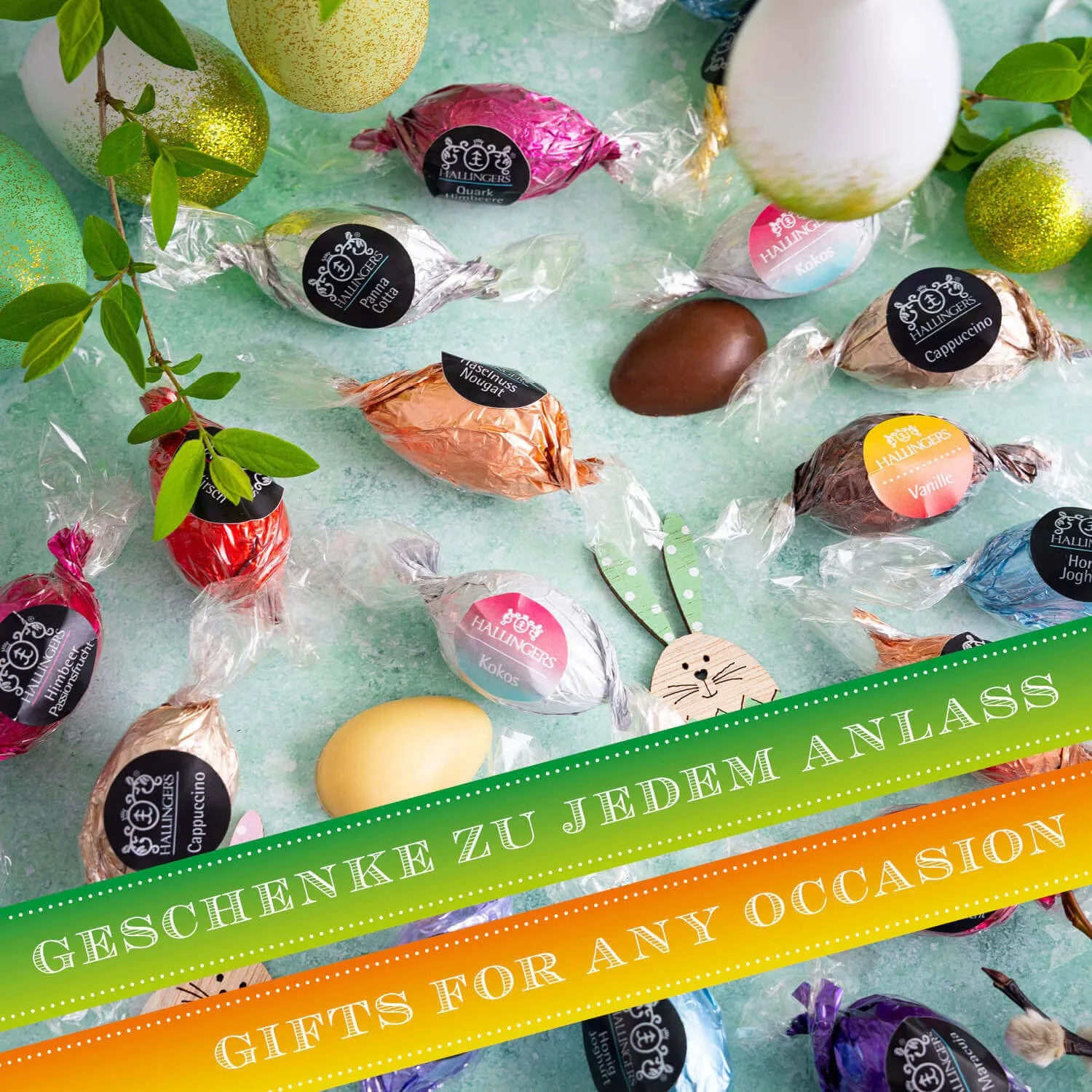FÜR BESONDERE MENSCHEN & ANLÄSSE - Die besondere Geschenkidee für Frauen, Männer, Freunde, Familie, Kollegen & besondere Lieblingsmenschen. Perfekt für Ostern, das Osternest, den Osterbrunch, frühlingshafte Ostergeschenke & gemeinsame Momente