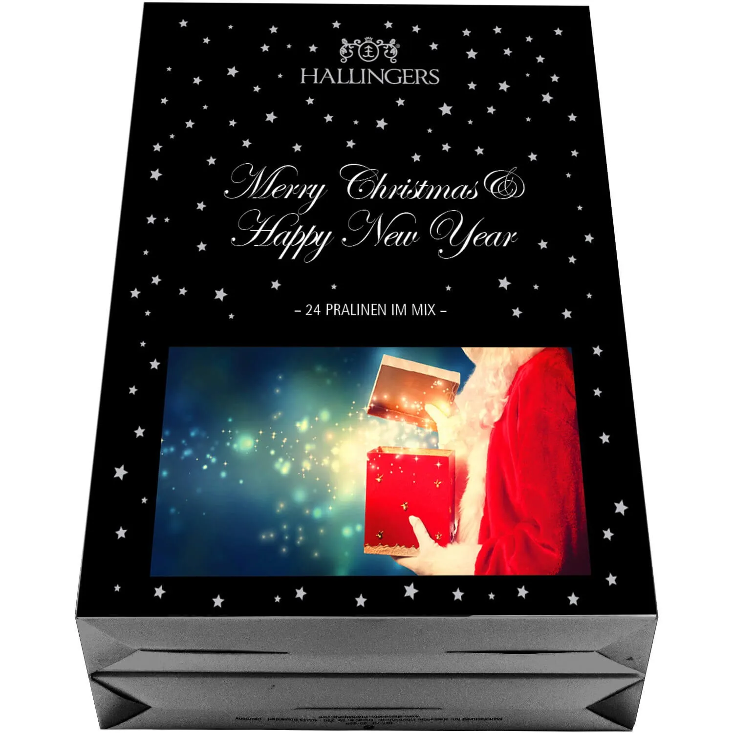 PRALINEN ADVENTSKALENDER MIT & OHNE ALKOHOL - Handgemachte Pralinen aus feinstem Confiserie-Edelkakao, stilvoll verpackt im hochwertigen Softfeel-Buch-Karton. Die besondere Geschenkidee für 24 genussvolle Momente in der Adventszeit