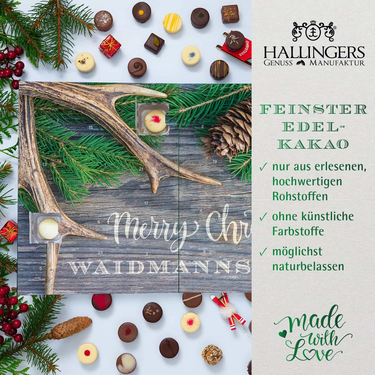 FÜR BESONDERE MENSCHEN & ANLÄSSE - Die besondere Geschenkidee für Jäger, Naturfreunde, Outdoorfans, Wildliebhaber & besondere Herzensmenschen. Perfekt für den Advent, Nikolaus, Wichtelgeschenke, festliche Überraschungen & gemütliche Winterabende