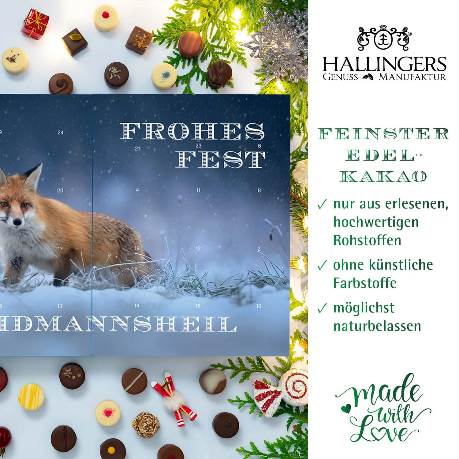 FÜR BESONDERE MENSCHEN & ANLÄSSE - Die besondere Geschenkidee für Jäger, Naturfreunde, Outdoorfans, Wildliebhaber & besondere Herzensmenschen. Perfekt für den Advent, Nikolaus, Wichtelgeschenke, festliche Überraschungen & gemütliche Winterabende