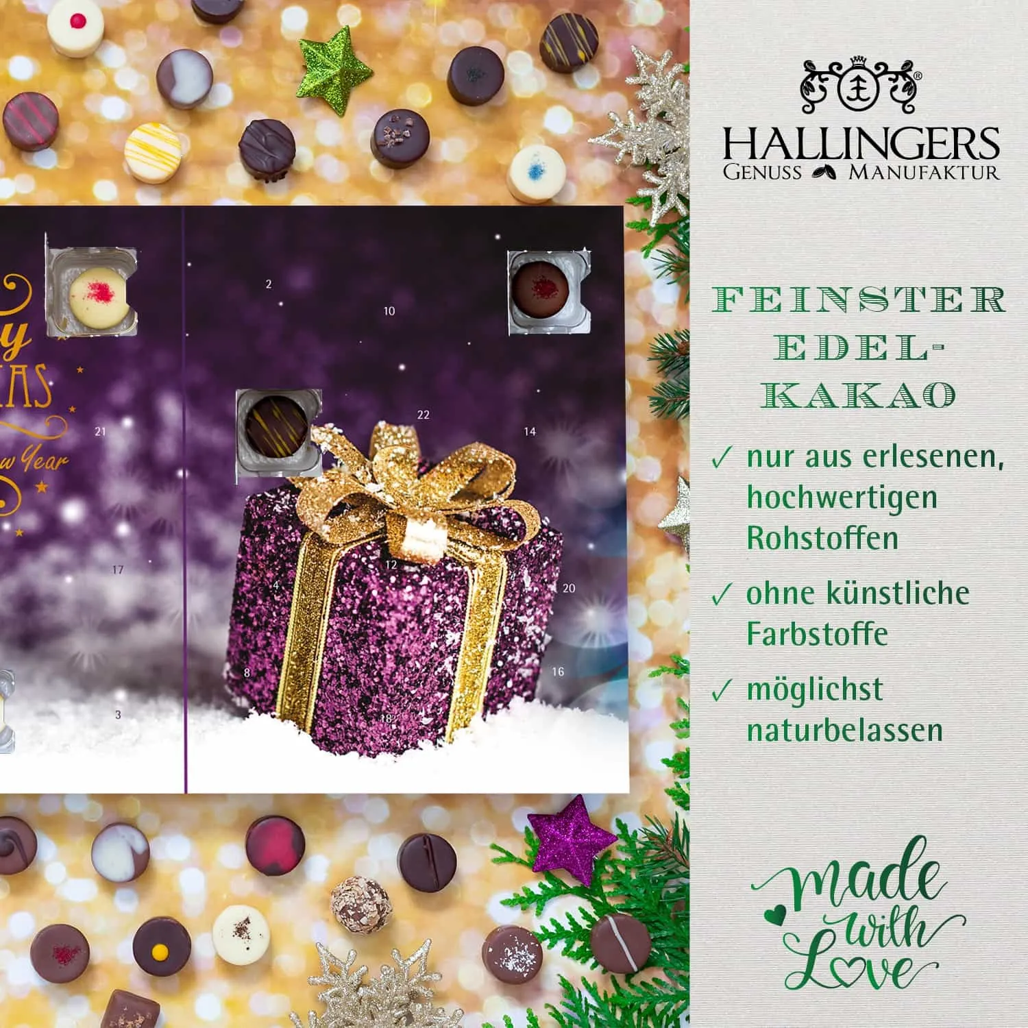 FÜR BESONDERE MENSCHEN & ANLÄSSE - Die besondere Geschenkidee für Frauen, Männer, Freunde, Familie, Kollegen & besondere Lieblingsmenschen. Perfekt für den Advent, Nikolaus, Wichtelgeschenke, festliche Überraschungen & gemütliche Winterabende
