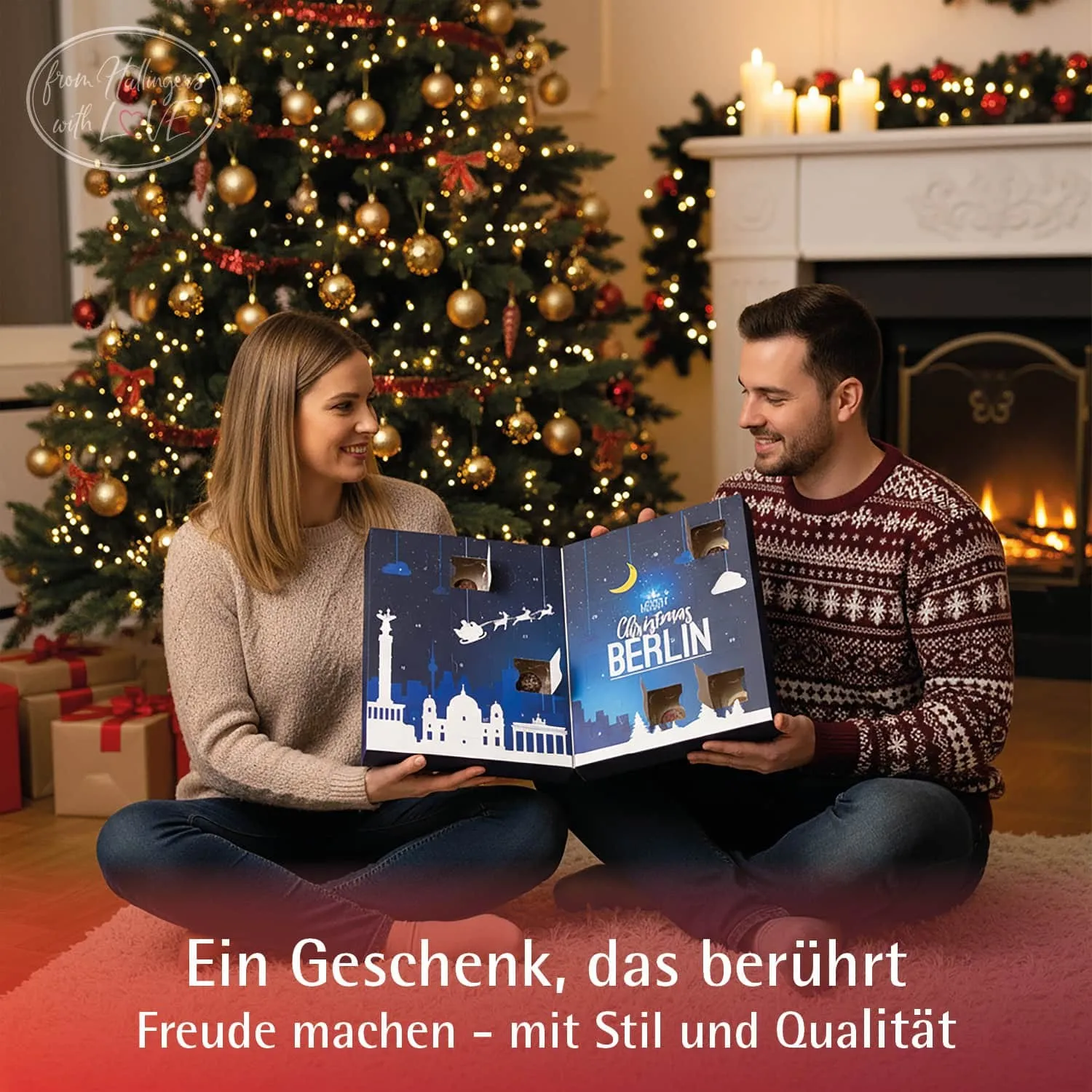 Adventskalender Berlin - Pralinen, mit & ohne Alkohol