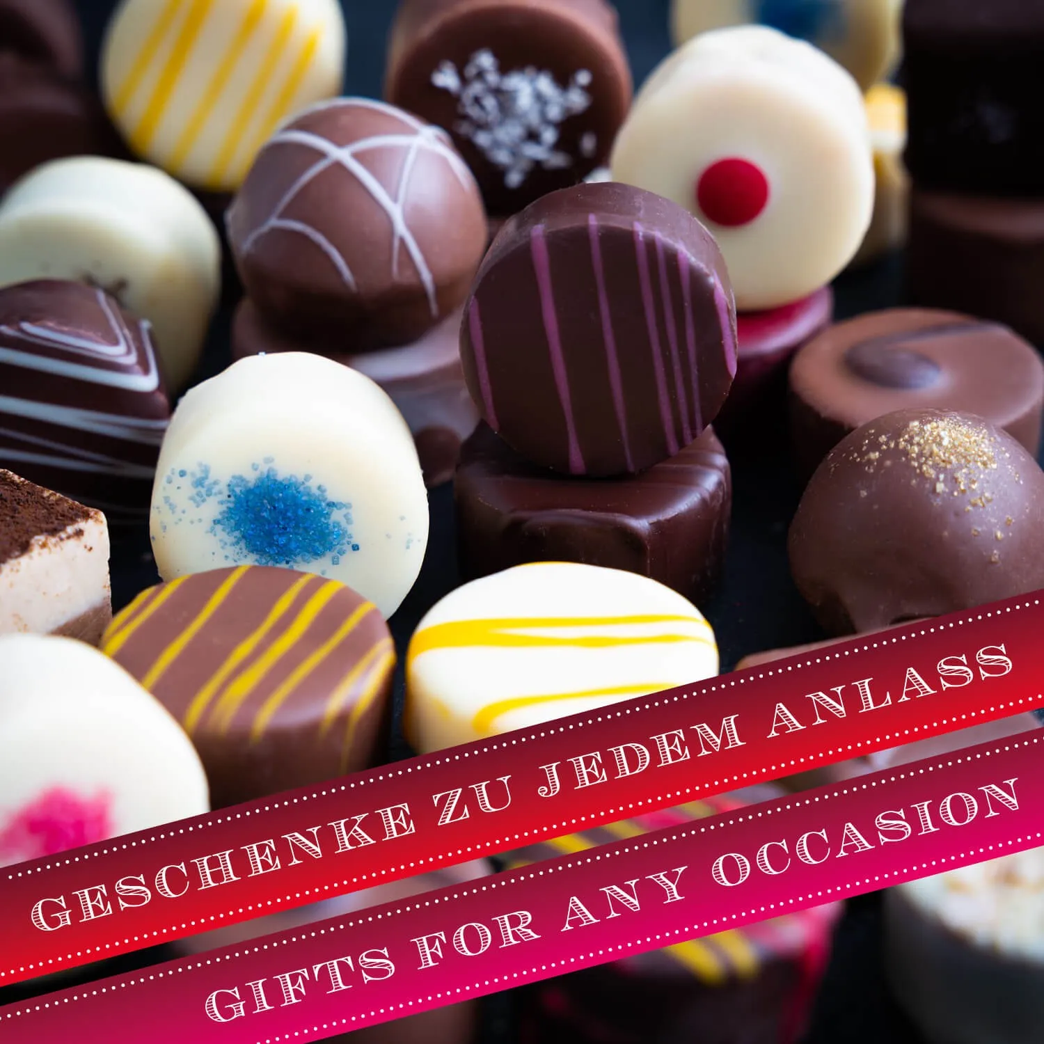 FÜR BESONDERE MENSCHEN & ANLÄSSE - Die besondere Geschenkidee für Frauen, Männer, Freunde, Familie, Kollegen & besondere Lieblingsmenschen. Perfekt zum Gratulieren, als Glückwunsch, kleine Aufmerksamkeit & für unvergessliche Genussmomente