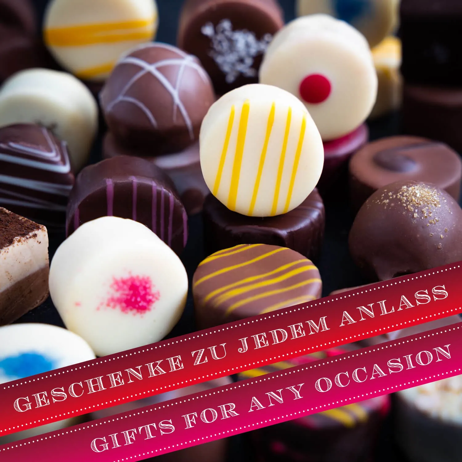 FÜR BESONDERE MENSCHEN & ANLÄSSE - Die besondere Geschenkidee für Frauen, Männer, Freunde, Familie, Kollegen & besondere Lieblingsmenschen. Perfekt als Dankeschön, kleine Aufmerksamkeit, liebevolle Überraschung & für besondere Genussmomente