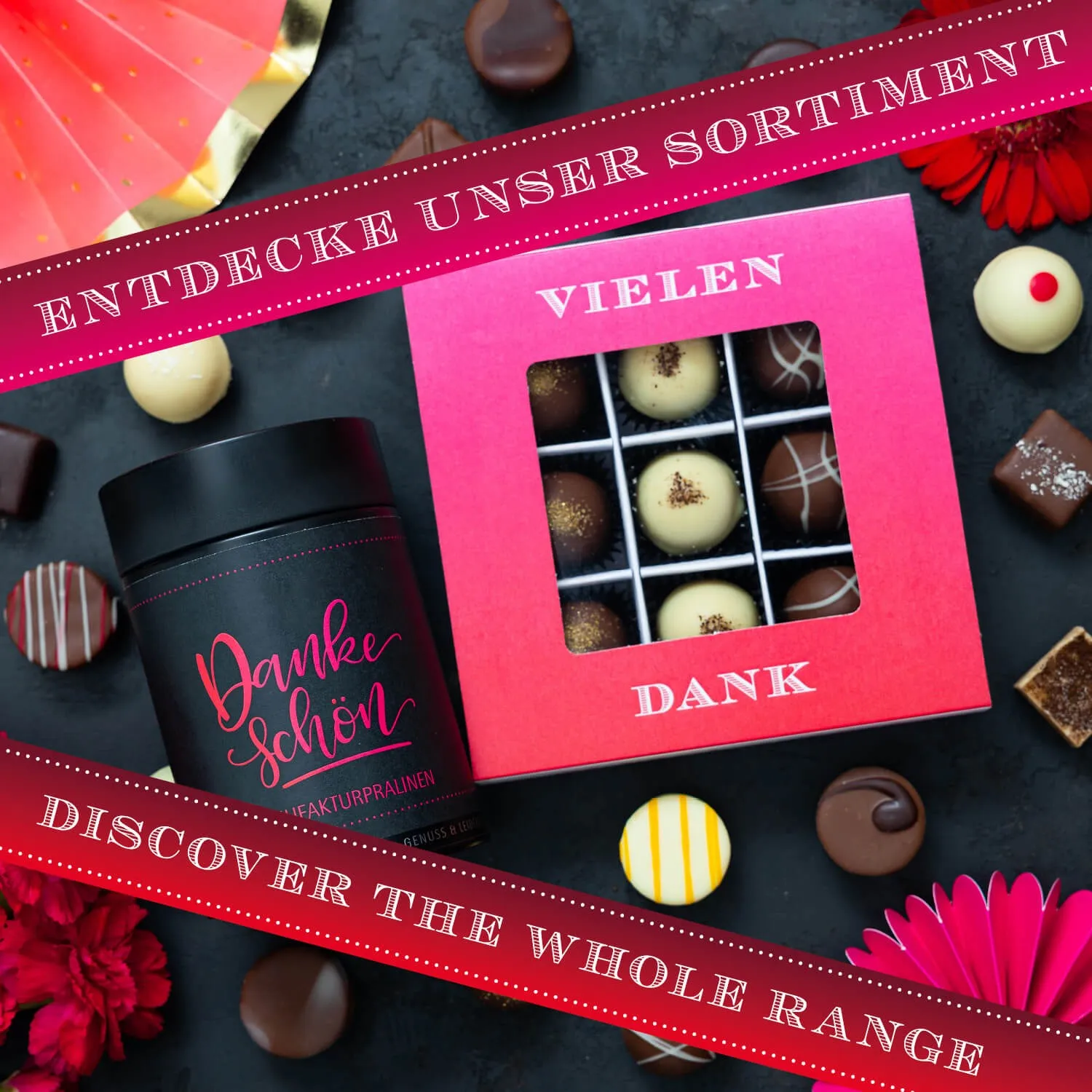 FÜR BESONDERE MENSCHEN & ANLÄSSE - Die besondere Geschenkidee für Frauen, Männer, Freunde, Familie, Kollegen & besondere Lieblingsmenschen. Perfekt als Dankeschön, kleine Aufmerksamkeit, liebevolle Überraschung & für besondere Genussmomente