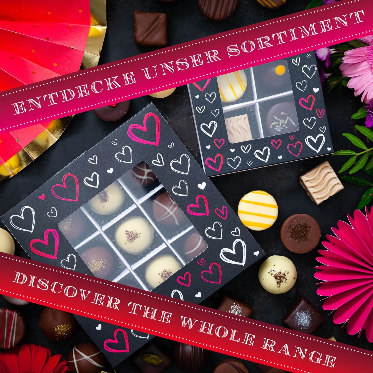 FÜR BESONDERE MENSCHEN & ANLÄSSE - Die besondere Geschenkidee für Frauen, Männer, Freunde, Familie, Kollegen & besondere Lieblingsmenschen. Perfekt zum Valentinstag, für Verliebte, romantische Überraschungen & unvergessliche Momente zu zweit