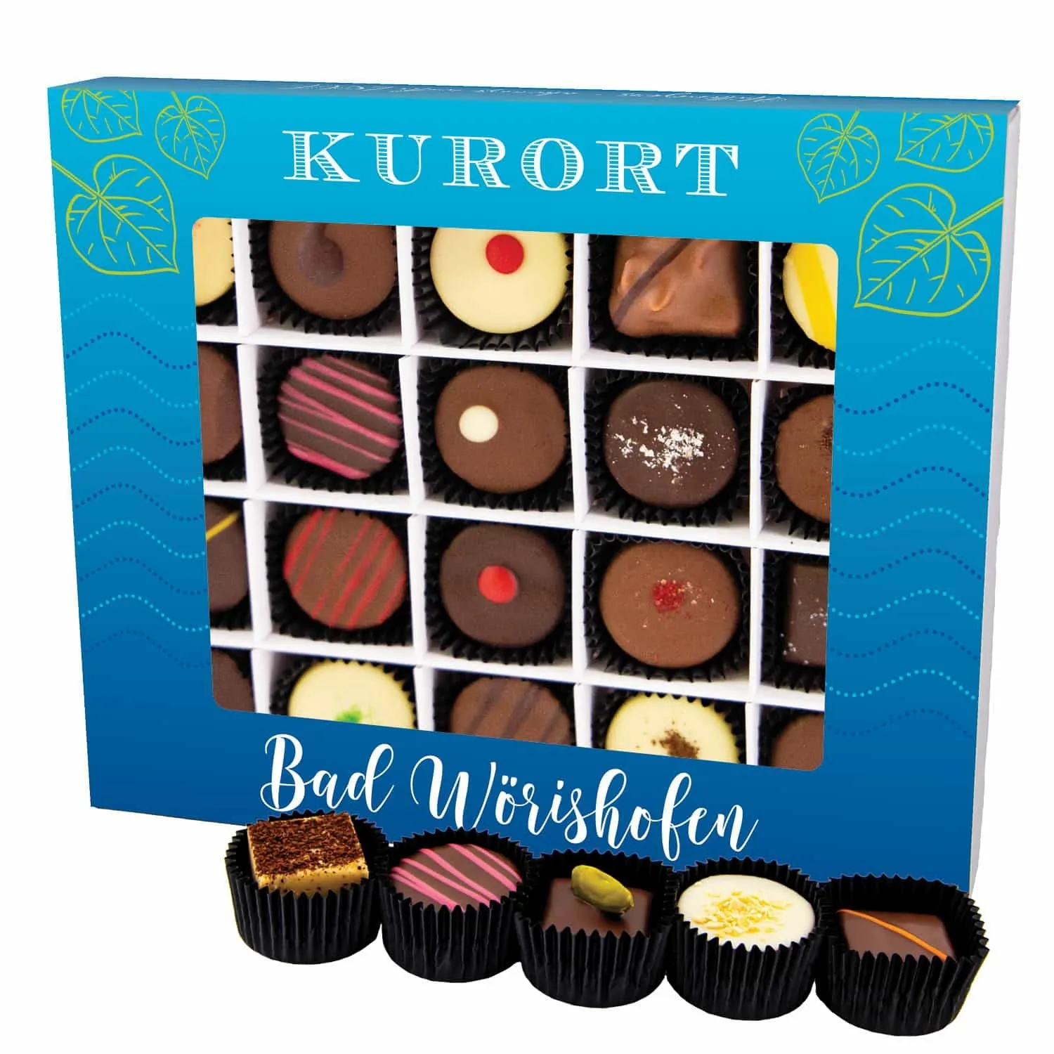Kurort Bad Wörishofen XL - Pralinen, ohne Alkohol handmade