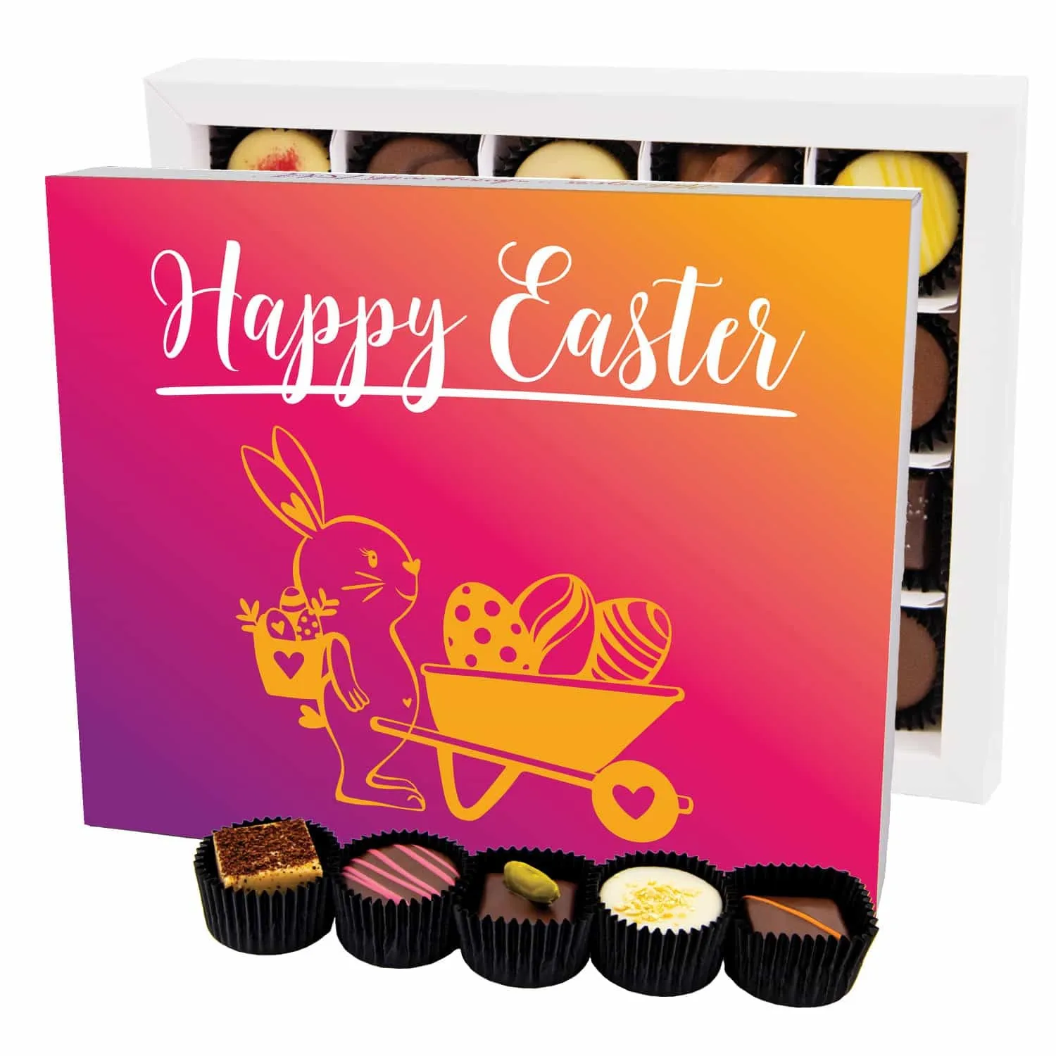 Happy Easter XL - Pralinen, ohne Alkohol handmade
