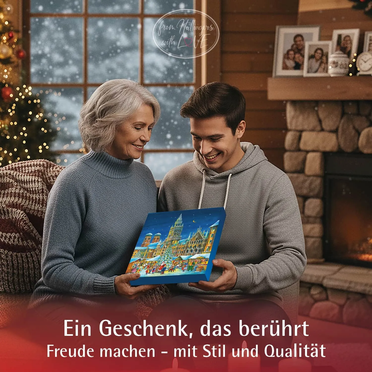 Adventskalender München - Pralinen, ohne Alkohol handmade