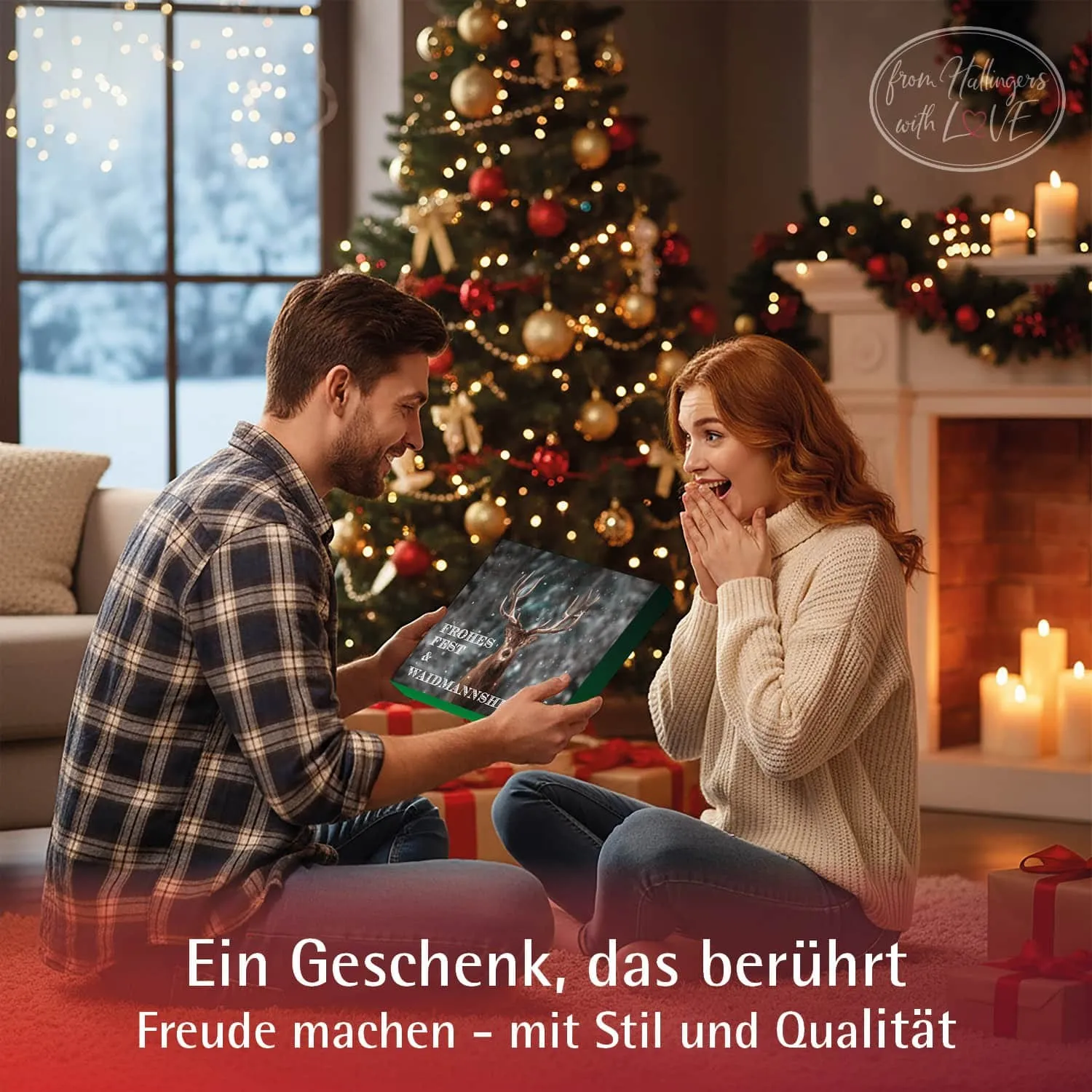 Adventskalender Waidmannsheil - Pralinen, ohne Alkohol handmade