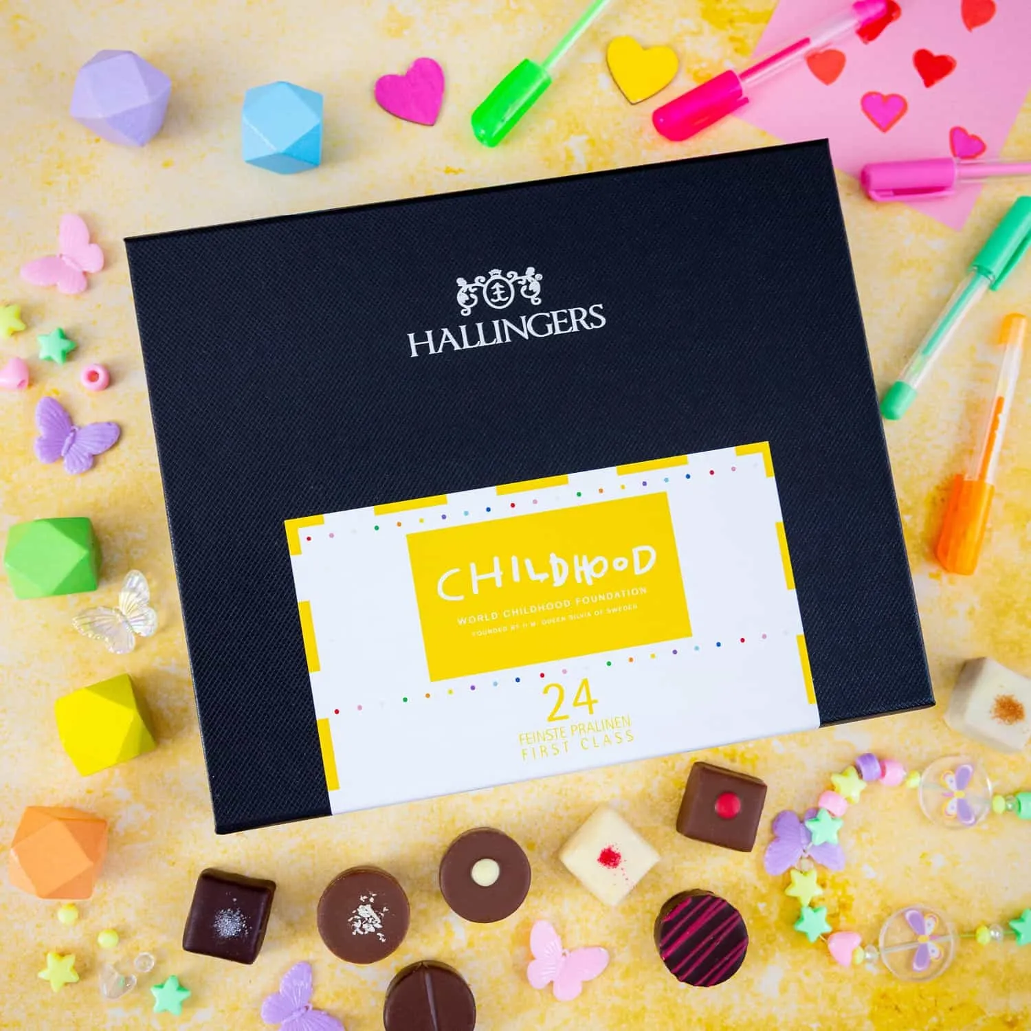 PRALINEN GESCHENKBOX OHNE ALKOHOL - Edle handgemachte Pralinen aus feinstem Confiserie-Edelkakao, stilvoll verpackt in einer hochwertigen FirstClass-Geschenkbox. Exklusiver Schokoladengenuss für besondere Anlässe & genussvolle Momente