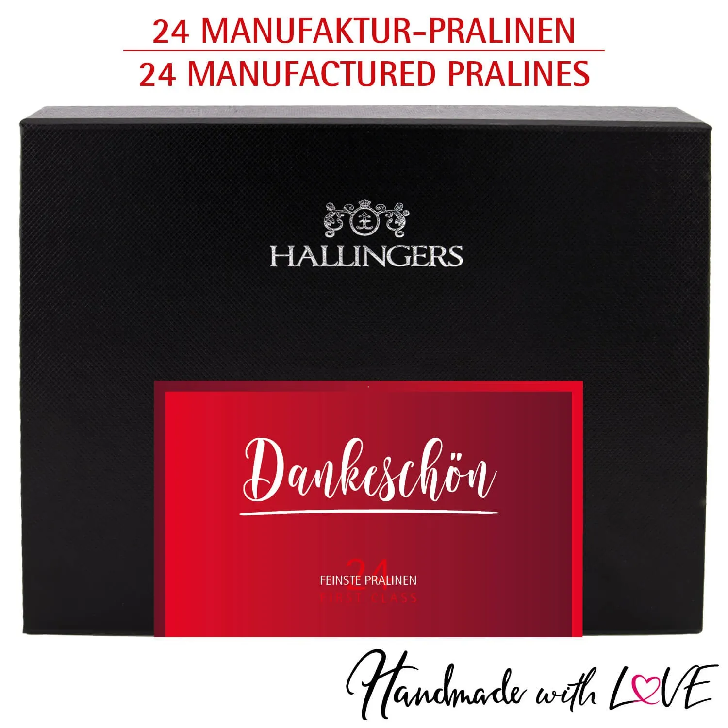 Dankeschön - Pralinen, ohne Alkohol handmade