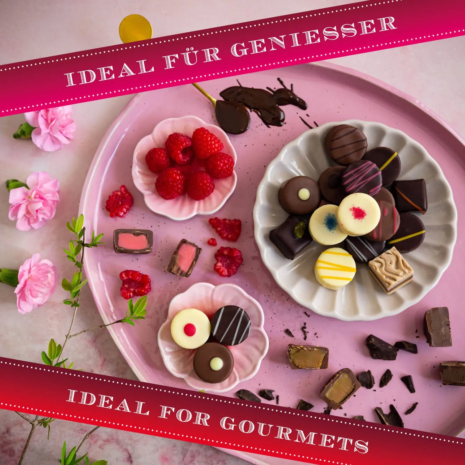 FÜR BESONDERE MENSCHEN & ANLÄSSE - Die besondere Geschenkidee für Frauen, Männer, Freunde, Familie, Kollegen & besondere Lieblingsmenschen. Perfekt zum Geburtstag, Jubiläum, als Überraschungsgeschenk, Mitbringsel & unvergessliche Genussmomente
