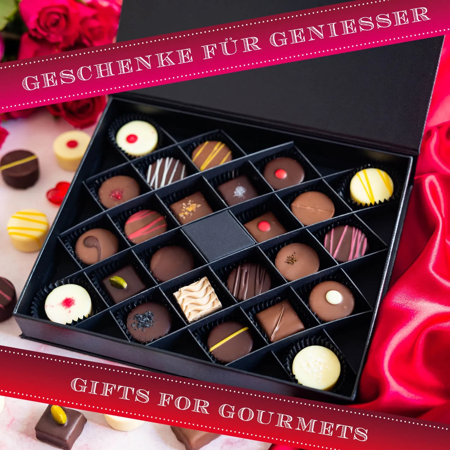 FÜR BESONDERE MENSCHEN & ANLÄSSE - Die besondere Geschenkidee für Frauen, Männer, Freunde, Familie, Kollegen & besondere Lieblingsmenschen. Perfekt zum Valentinstag, für Verliebte, romantische Überraschungen & unvergessliche Momente zu zweit