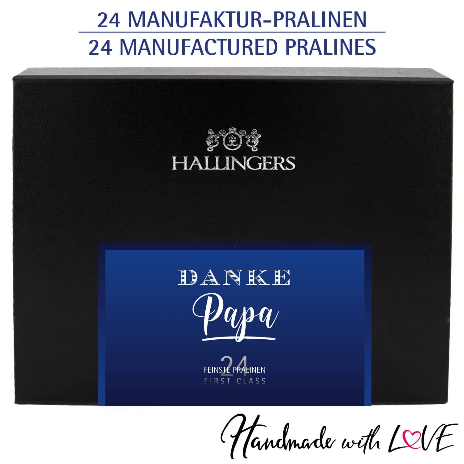 Danke Papa - Pralinen, ohne Alkohol handmade
