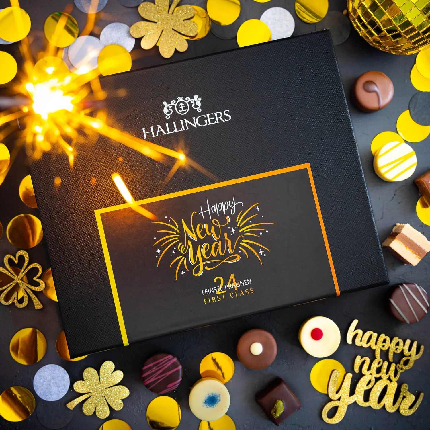 PRALINEN GESCHENKBOX OHNE ALKOHOL - Edle handgemachte Pralinen aus feinstem Confiserie-Edelkakao, stilvoll verpackt in einer hochwertigen FirstClass-Geschenkbox. Exklusiver Schokoladengenuss für besondere Anlässe & genussvolle Momente