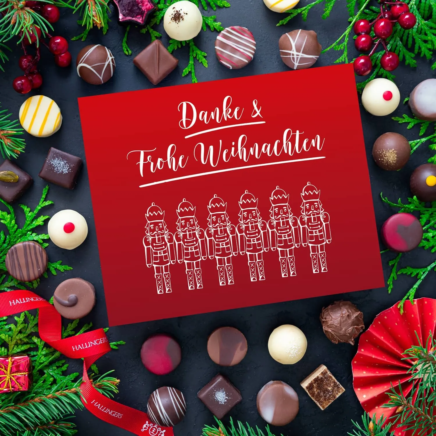 PRALINEN GESCHENKBOX OHNE ALKOHOL - Edle handgemachte Pralinen aus feinstem Confiserie-Edelkakao, stilvoll verpackt in einer hochwertigen XL-Geschenkbox. Exklusiver Schokoladengenuss für besondere Anlässe & genussvolle Momente