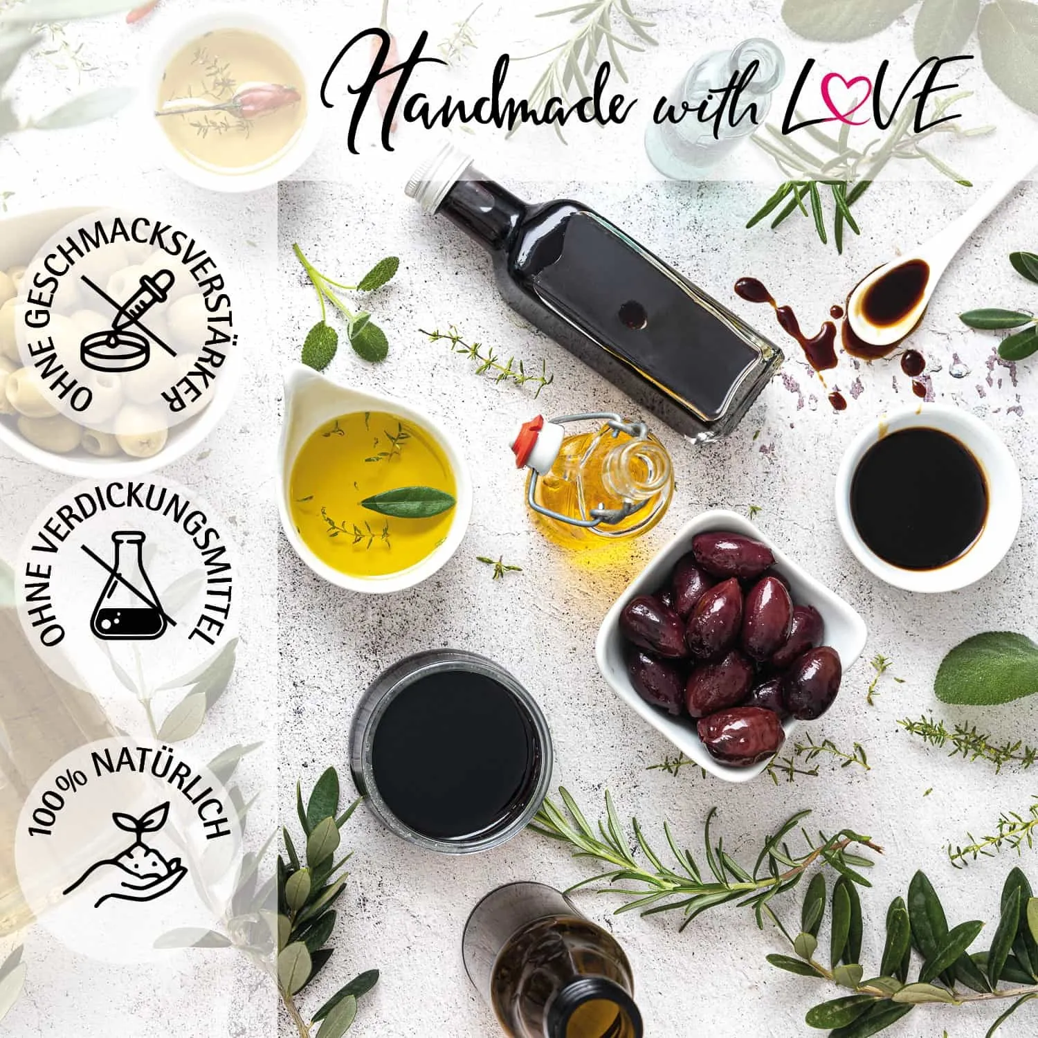 No. 6 (5,3% SäureWald-Himbeer-Balsam) - Gourmet-Essig, in Geschenk-Flasche