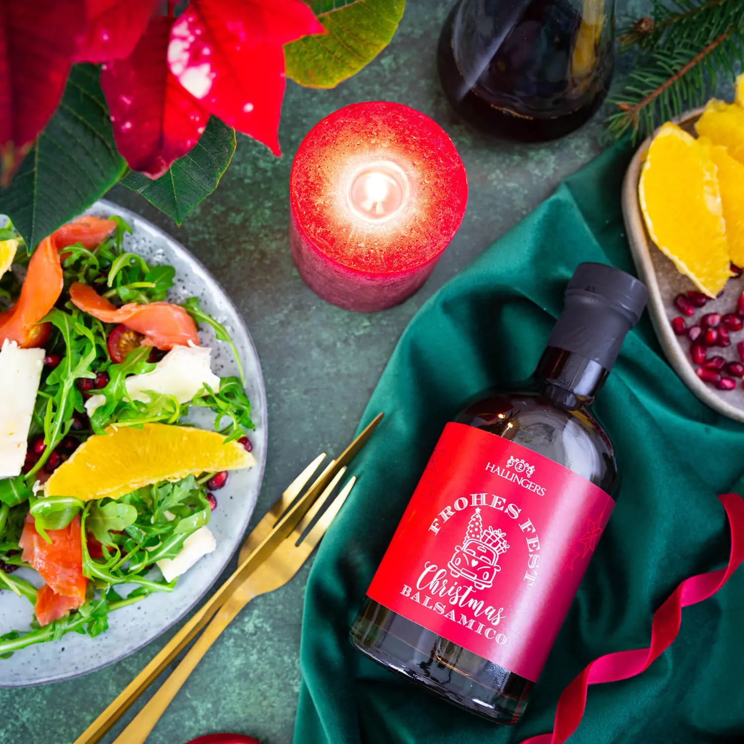 GOURMET-ESSIG IN DER GESCHENKFLASCHE - Hochwertiger Gourmet-Essig zum Verfeinern von Salaten, Getränken & Speisen, stilvoll abgefüllt in einer edlen Geschenkflasche. Die besondere Geschenkidee für Feinschmecker & Genießer
