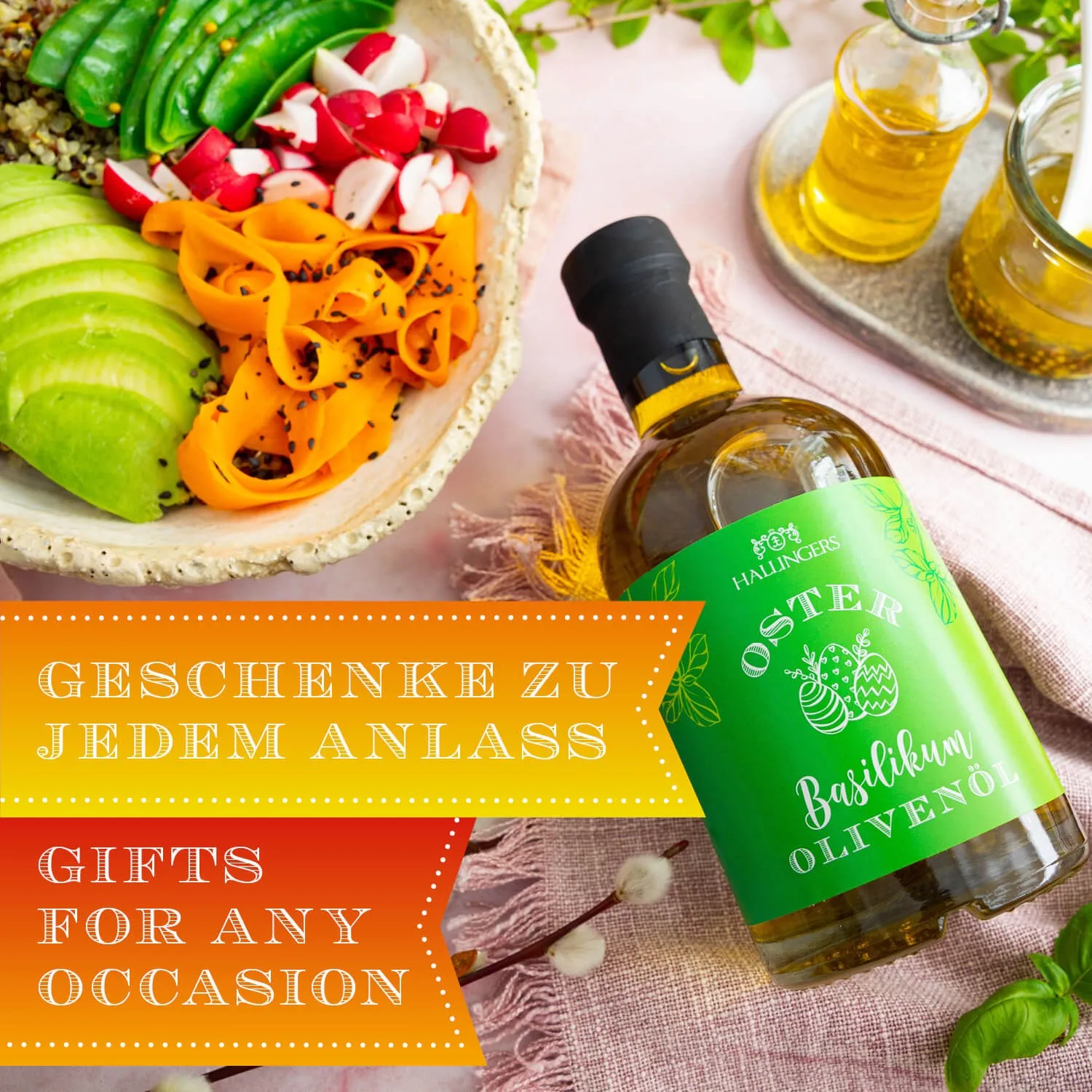 FÜR BESONDERE MENSCHEN & ANLÄSSE - Die besondere Geschenkidee für Frauen, Männer, Freunde, Familie, Kollegen & besondere Lieblingsmenschen. Perfekt für Ostern, das Osternest, den Osterbrunch, frühlingshafte Ostergeschenke & gemeinsame Momente