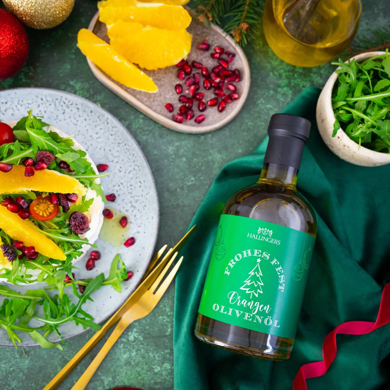 PREMIUM-ÖL IN DER GESCHENKFLASCHE - Hochwertiges Premium-Öl zum Würzen, Marinieren & Grillen, stilvoll abgefüllt in einer edlen Geschenkflasche. Die besondere Geschenkidee für Feinschmecker, Hobbyköche & Genießer