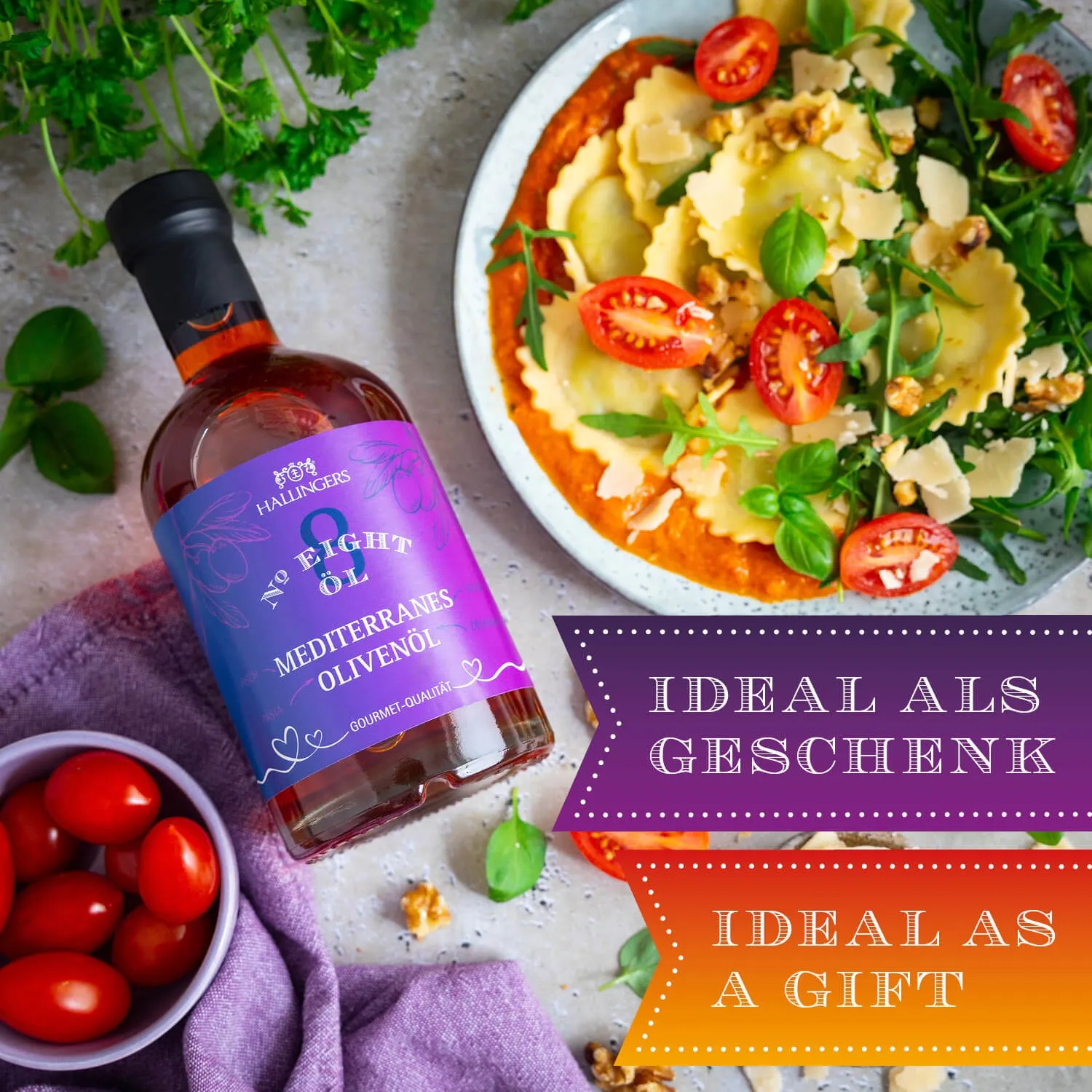QUALITÄT, DIE MAN SCHMECKT - Edition \Mediterranes Olivenöl\: Vergiss geschmacksneutrale Standardöle für den Alltag - außergewöhnlicher Genuss beginnt dort, wo Qualität wichtiger ist als industrielle Effizienz und Massenfertigung