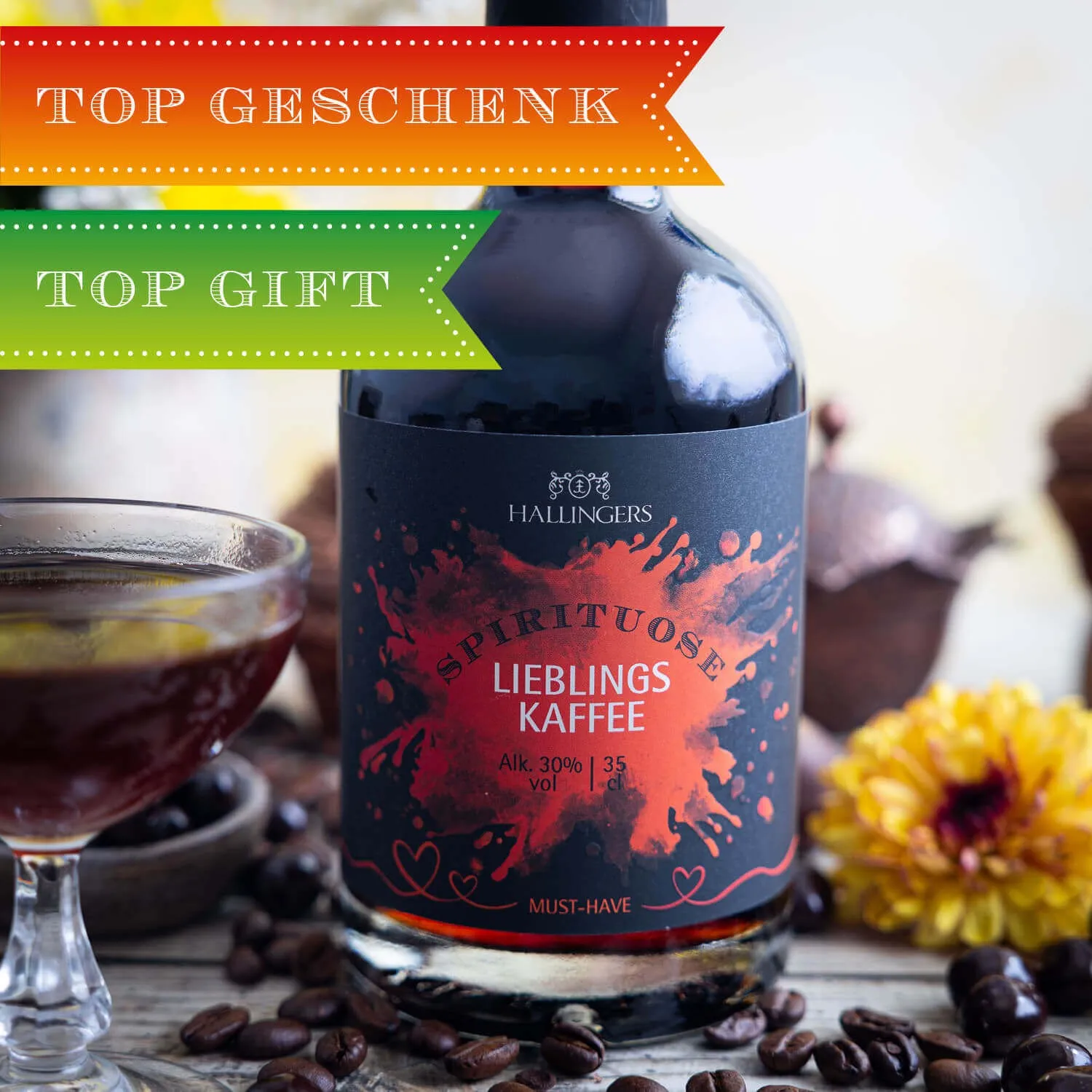 QUALITÄT, DIE MAN SCHMECKT - Edition \Lieblings-Kaffee\: Schluss mit austauschbaren Likören ohne Persönlichkeit - der Unterschied zeigt sich dort, wo Geschmack nicht aus dem Labor, sondern aus Leidenschaft und Erfahrung entsteht