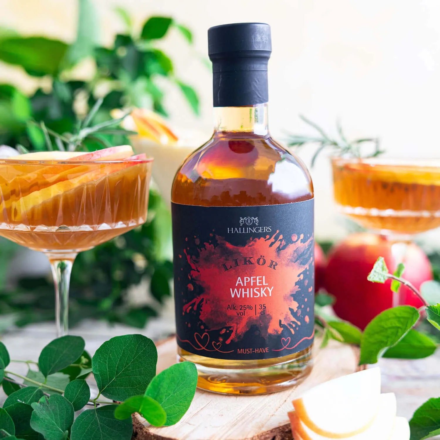 PREMIUM-LIKÖR IN DER GESCHENKFLASCHE - Hochwertiger Premium-Likör, von Hand abgefüllt und stilvoll präsentiert in einer edlen Geschenkflasche. Die besondere Geschenkidee für Genießer & exklusive Genussmomente