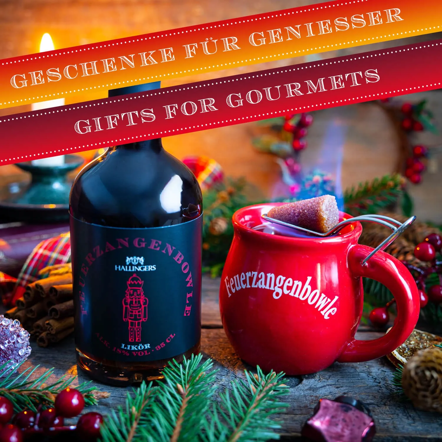QUALITÄT, DIE MAN SCHMECKT - Edition \Feuerzangenbowle\: Schluss mit austauschbaren Likören ohne Persönlichkeit - der Unterschied zeigt sich dort, wo Geschmack nicht aus dem Labor, sondern aus Leidenschaft und Erfahrung entsteht