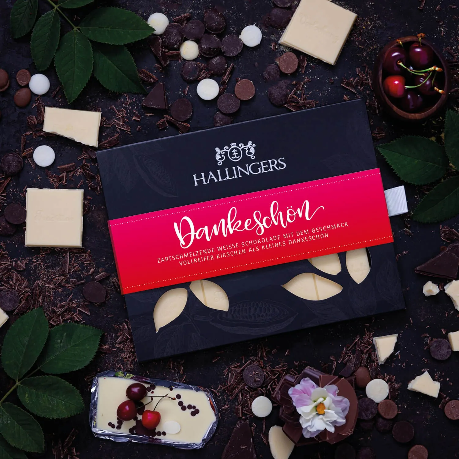 WEISSE SCHOKOLADE OHNE ALKOHOL - Edle Tafel aus handgeschöpftem Confiserie-Edelkakao, cremig-zarter Schokoladengenuss und stilvoll verpackt im hochwertigen Karton. Die besondere Geschenkidee für Genießer & süße Genussmomente