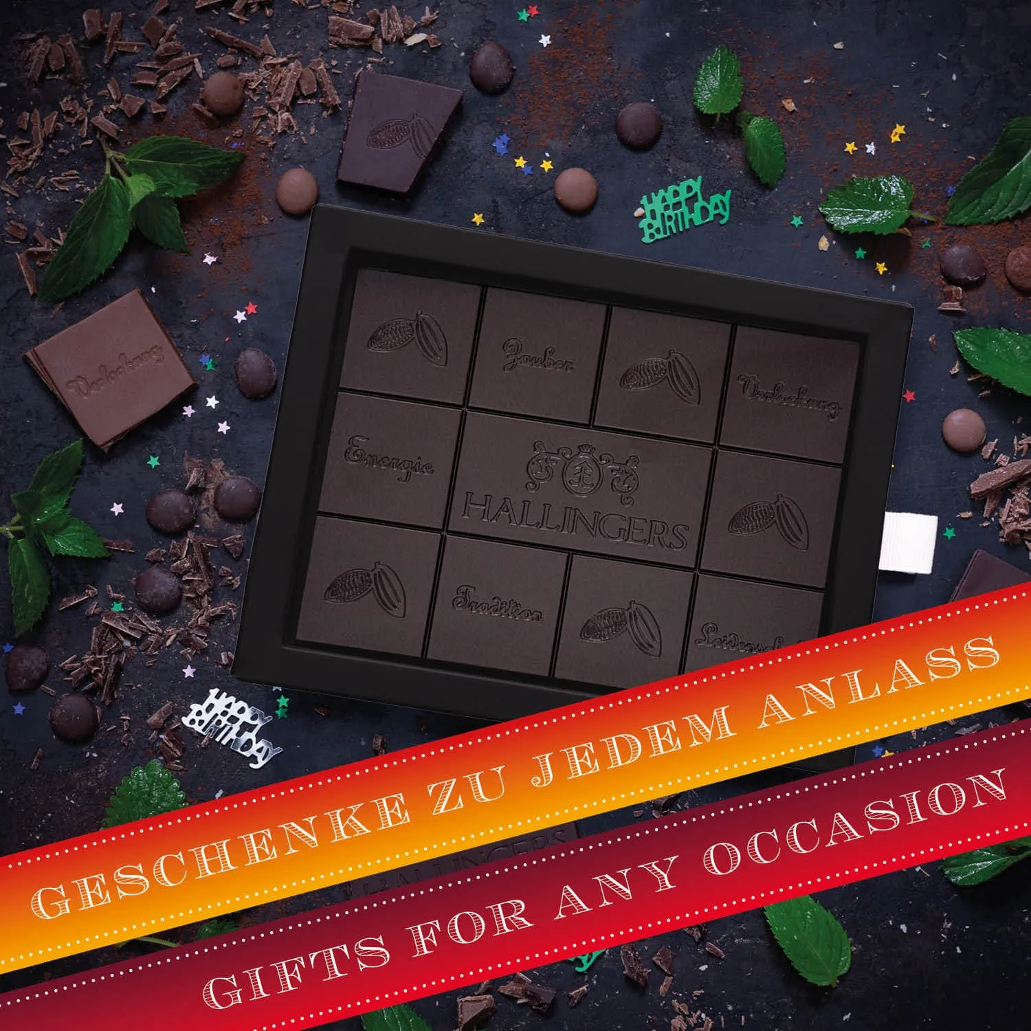 FÜR BESONDERE MENSCHEN & ANLÄSSE - Die besondere Geschenkidee für Frauen, Männer, Freunde, Familie, Kollegen & besondere Lieblingsmenschen. Perfekt zum Gratulieren, als Glückwunsch, kleine Aufmerksamkeit & für unvergessliche Genussmomente