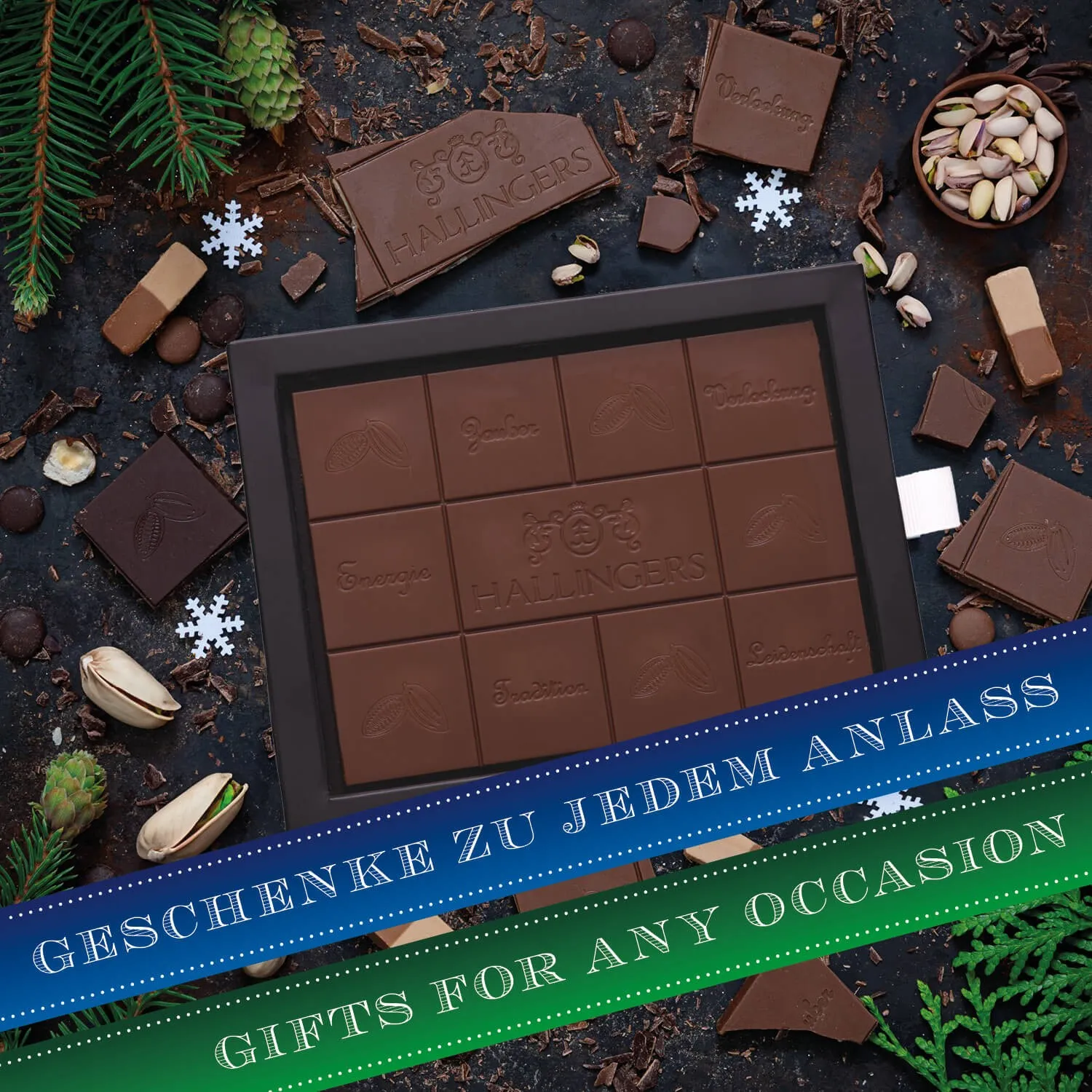 FÜR BESONDERE MENSCHEN & ANLÄSSE - Die besondere Geschenkidee für Frauen, Männer, Freunde, Familie, Kollegen & besondere Lieblingsmenschen. Perfekt für Weihnachten, Nikolaus, Winter, Advent, festliche Überraschungen & besinnliche Genussmomente