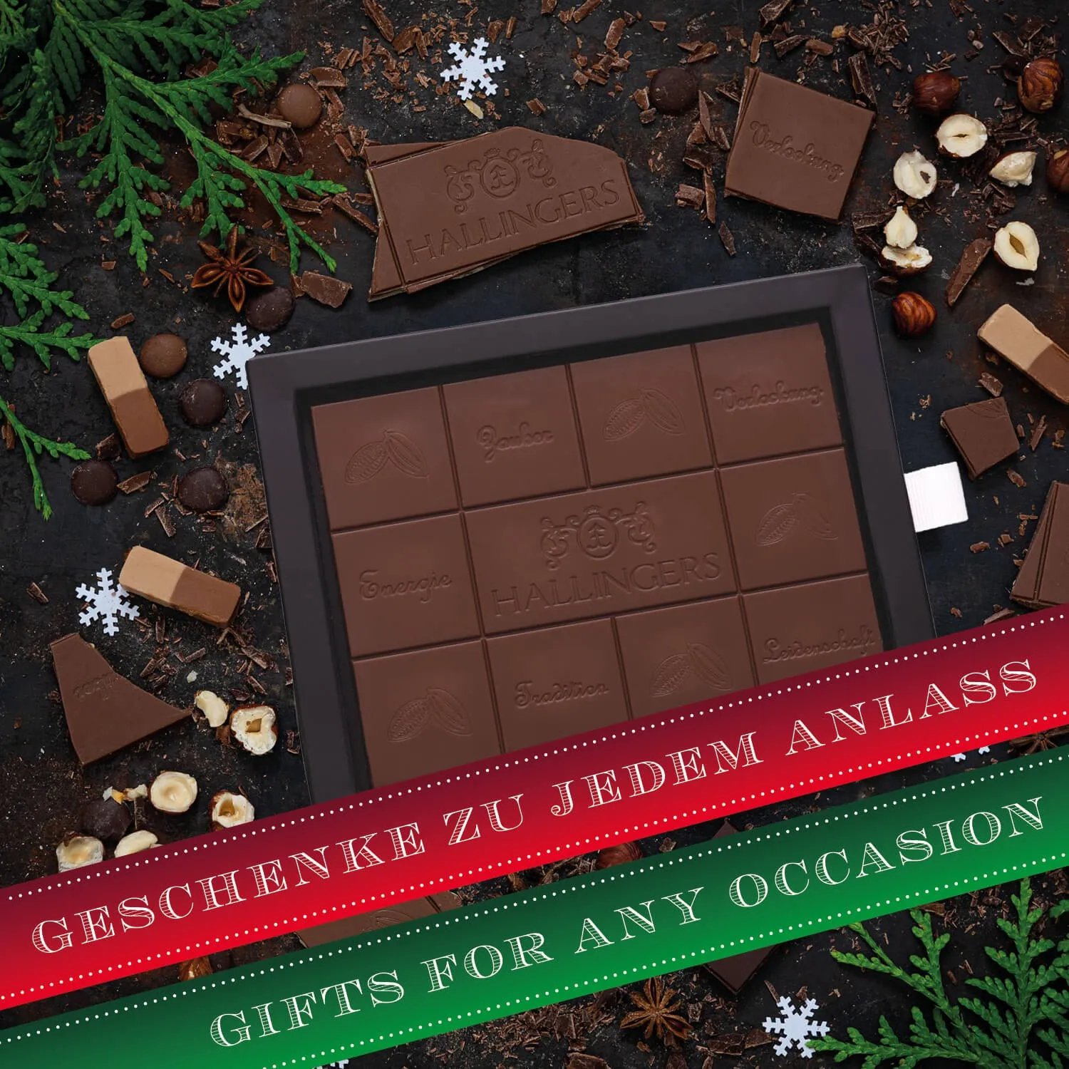 FÜR BESONDERE MENSCHEN & ANLÄSSE - Die besondere Geschenkidee für Frauen, Männer, Freunde, Familie, Kollegen & besondere Lieblingsmenschen. Perfekt für Weihnachten, Nikolaus, Winter, Advent, festliche Überraschungen & besinnliche Genussmomente