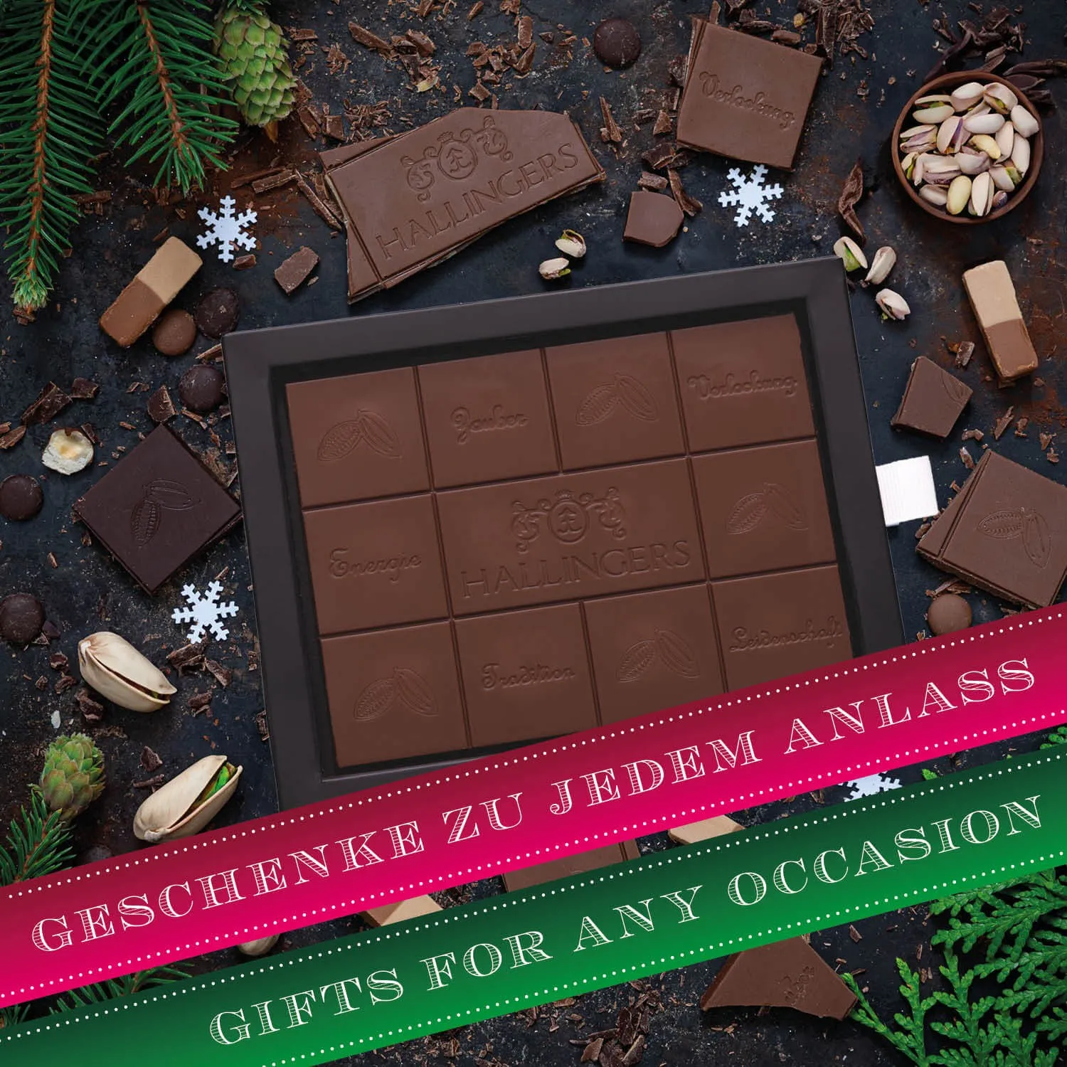 FÜR BESONDERE MENSCHEN & ANLÄSSE - Die besondere Geschenkidee für Frauen, Männer, Freunde, Familie, Kollegen & besondere Lieblingsmenschen. Perfekt für Weihnachten, Nikolaus, Winter, Advent, festliche Überraschungen & besinnliche Genussmomente