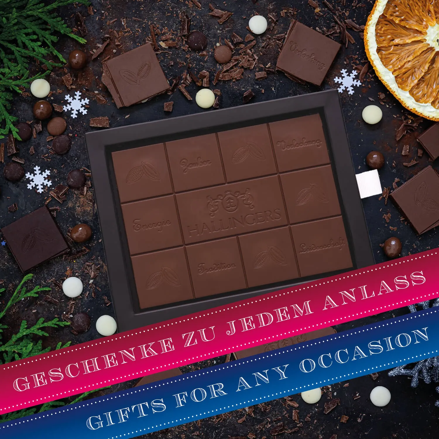 FÜR BESONDERE MENSCHEN & ANLÄSSE - Die besondere Geschenkidee für Frauen, Männer, Freunde, Familie, Kollegen & besondere Lieblingsmenschen. Perfekt für Weihnachten, Nikolaus, Winter, Advent, festliche Überraschungen & besinnliche Genussmomente