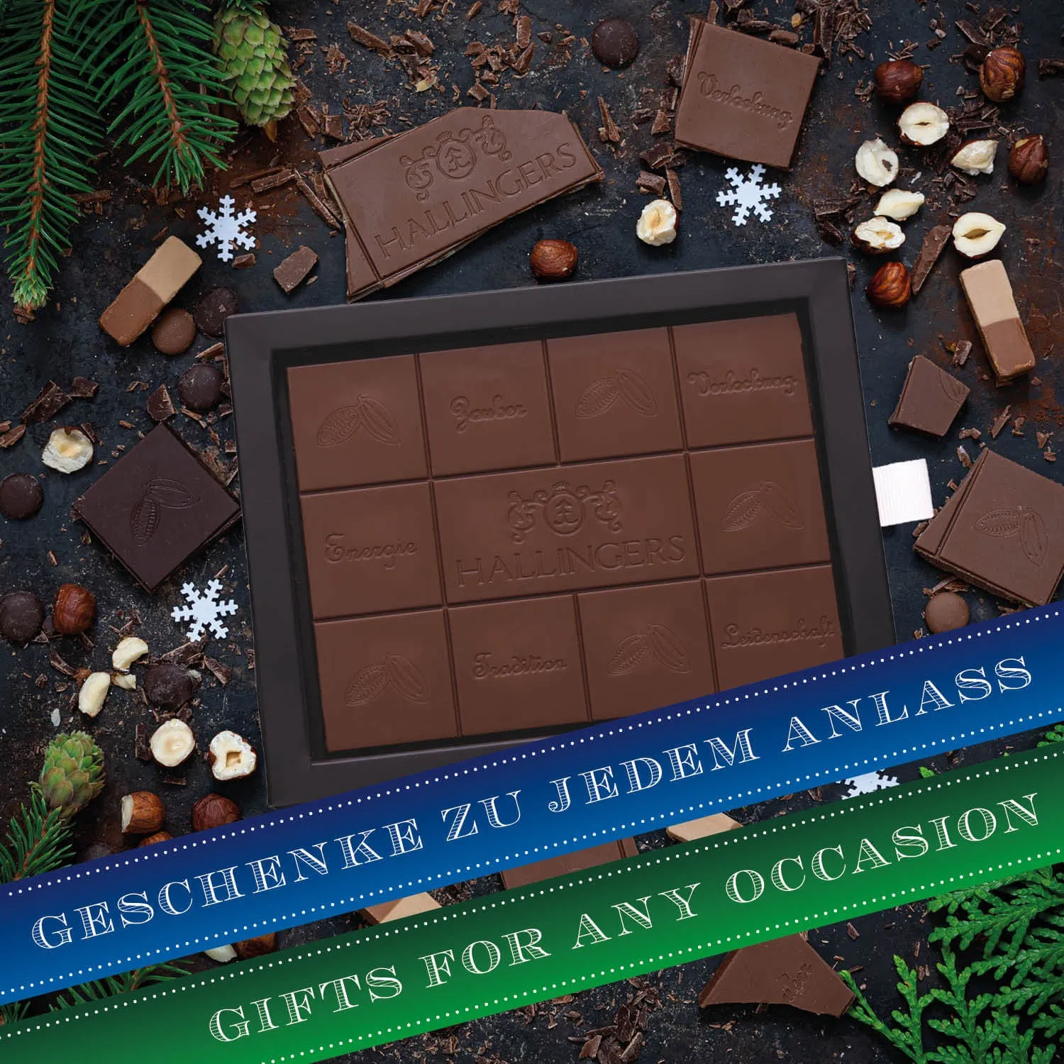 FÜR BESONDERE MENSCHEN & ANLÄSSE - Die besondere Geschenkidee für Frauen, Männer, Freunde, Familie, Kollegen & besondere Lieblingsmenschen. Perfekt für Weihnachten, Nikolaus, Winter, Advent, festliche Überraschungen & besinnliche Genussmomente