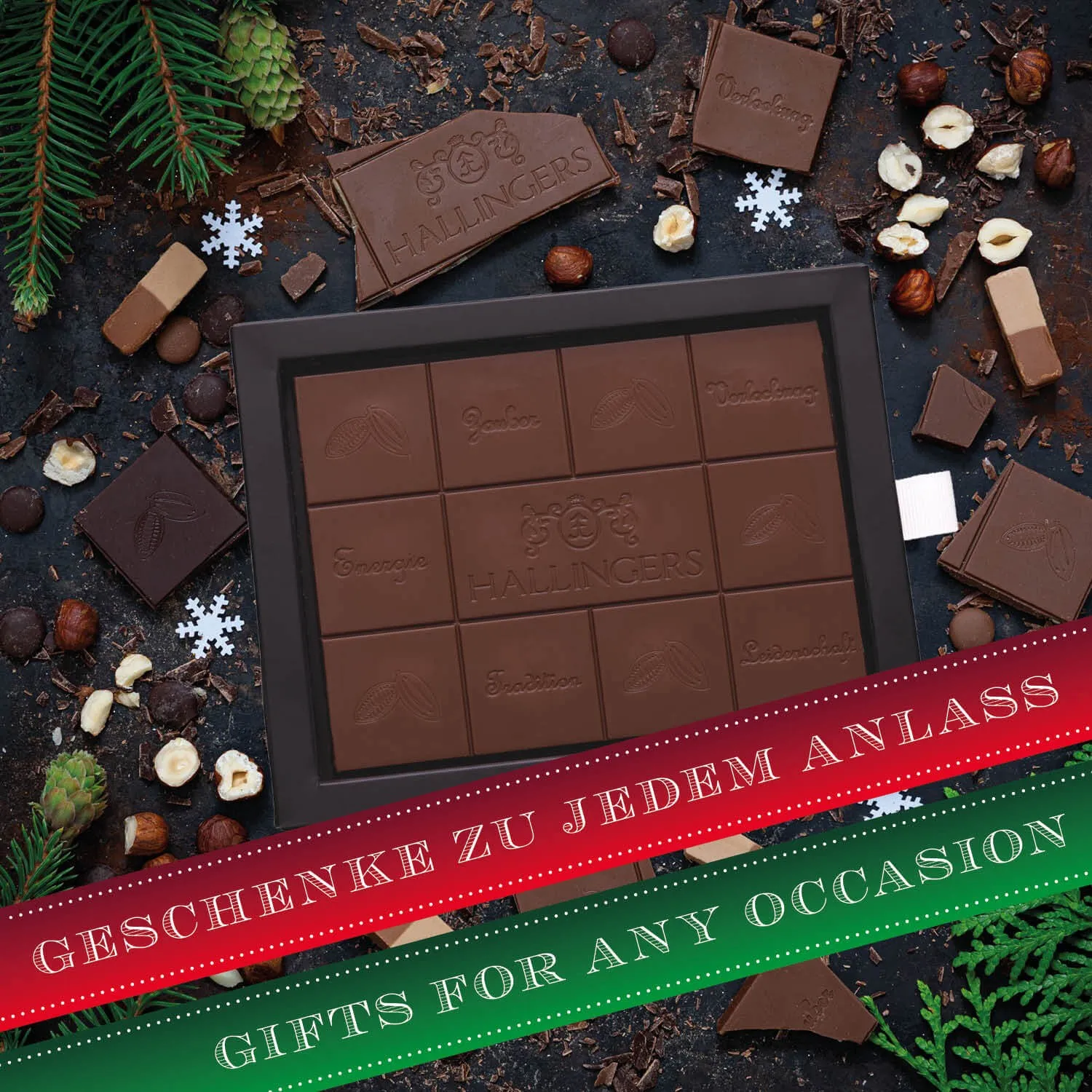 FÜR BESONDERE MENSCHEN & ANLÄSSE - Die besondere Geschenkidee für Frauen, Männer, Freunde, Familie, Kollegen & besondere Lieblingsmenschen. Perfekt für Weihnachten, Nikolaus, Winter, Advent, festliche Überraschungen & besinnliche Genussmomente