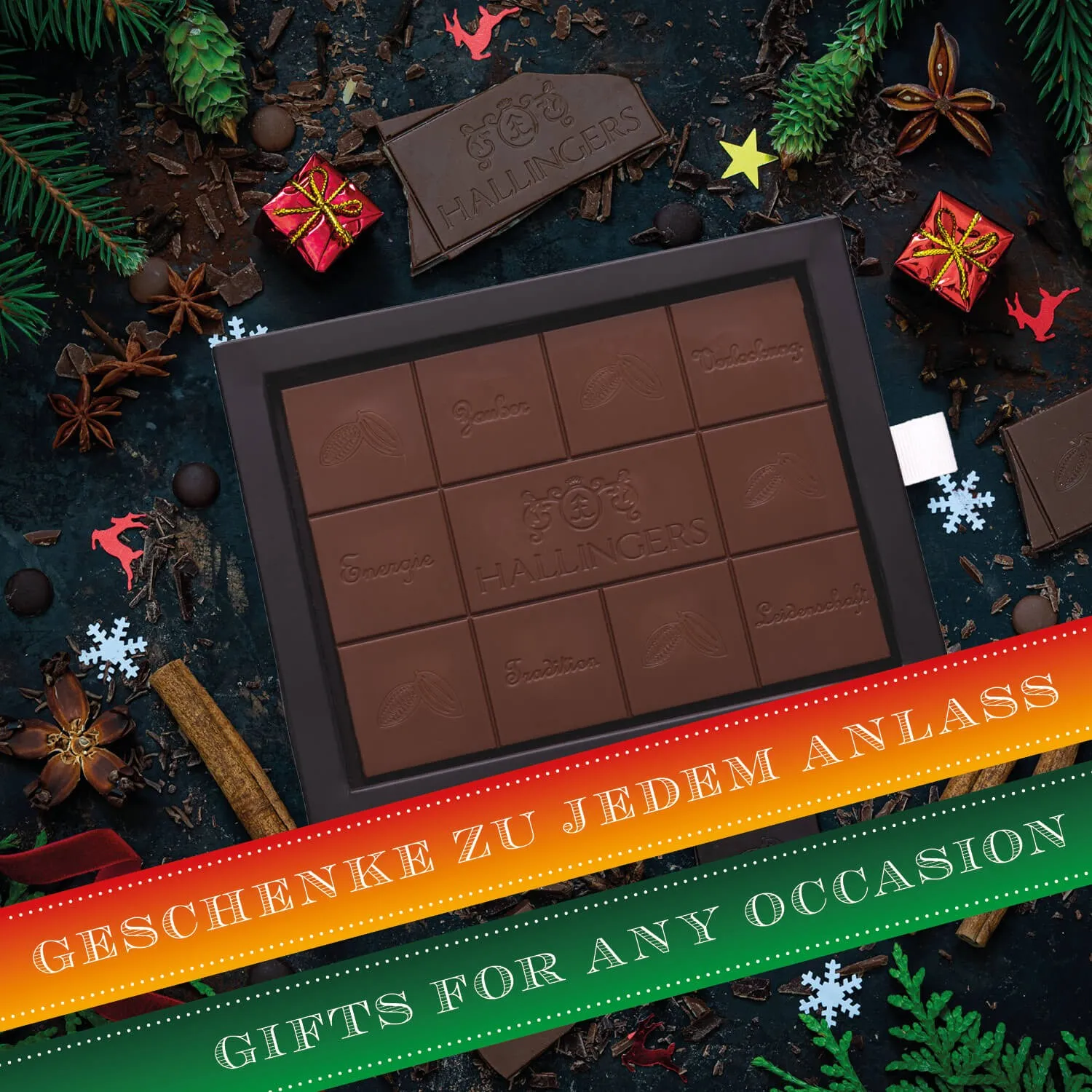 FÜR BESONDERE MENSCHEN & ANLÄSSE - Die besondere Geschenkidee für Frauen, Männer, Freunde, Familie, Kollegen & besondere Lieblingsmenschen. Perfekt für Weihnachten, Nikolaus, Winter, Advent, festliche Überraschungen & besinnliche Genussmomente