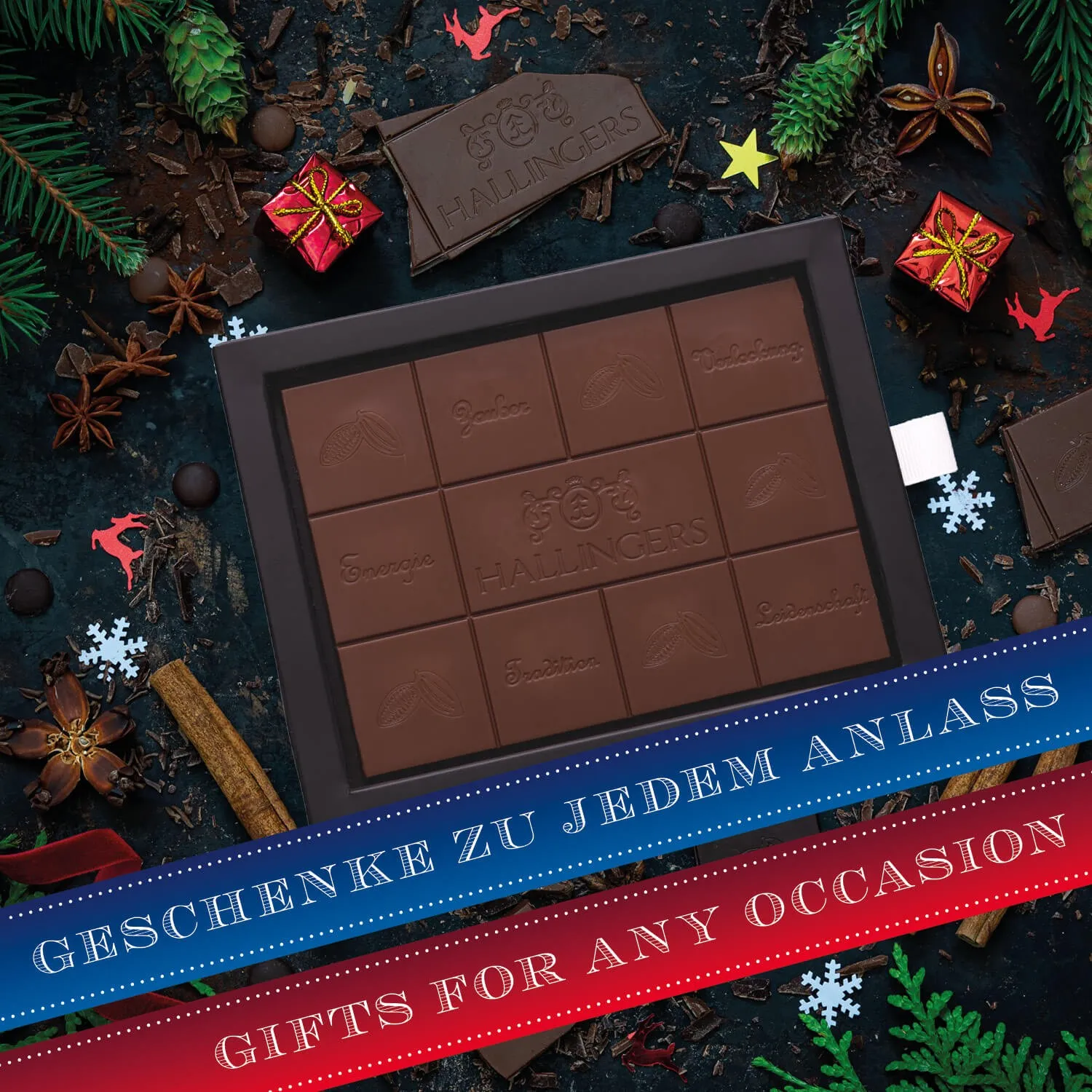 FÜR BESONDERE MENSCHEN & ANLÄSSE - Die besondere Geschenkidee für Frauen, Männer, Freunde, Familie, Kollegen & besondere Lieblingsmenschen. Perfekt für Weihnachten, Nikolaus, Winter, Advent, festliche Überraschungen & besinnliche Genussmomente