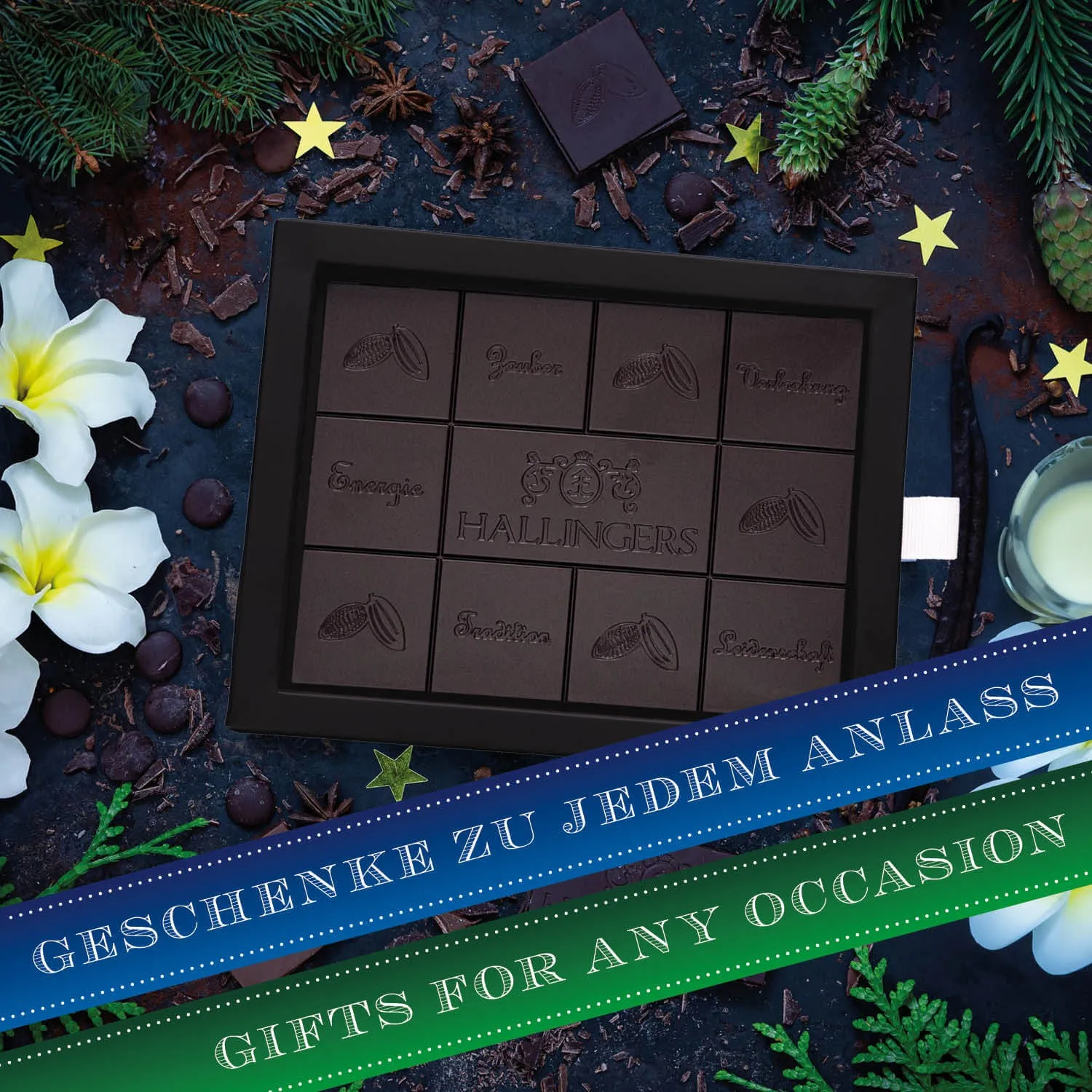 FÜR BESONDERE MENSCHEN & ANLÄSSE - Die besondere Geschenkidee für Frauen, Männer, Freunde, Familie, Kollegen & besondere Lieblingsmenschen. Perfekt für Weihnachten, Nikolaus, Winter, Advent, festliche Überraschungen & besinnliche Genussmomente