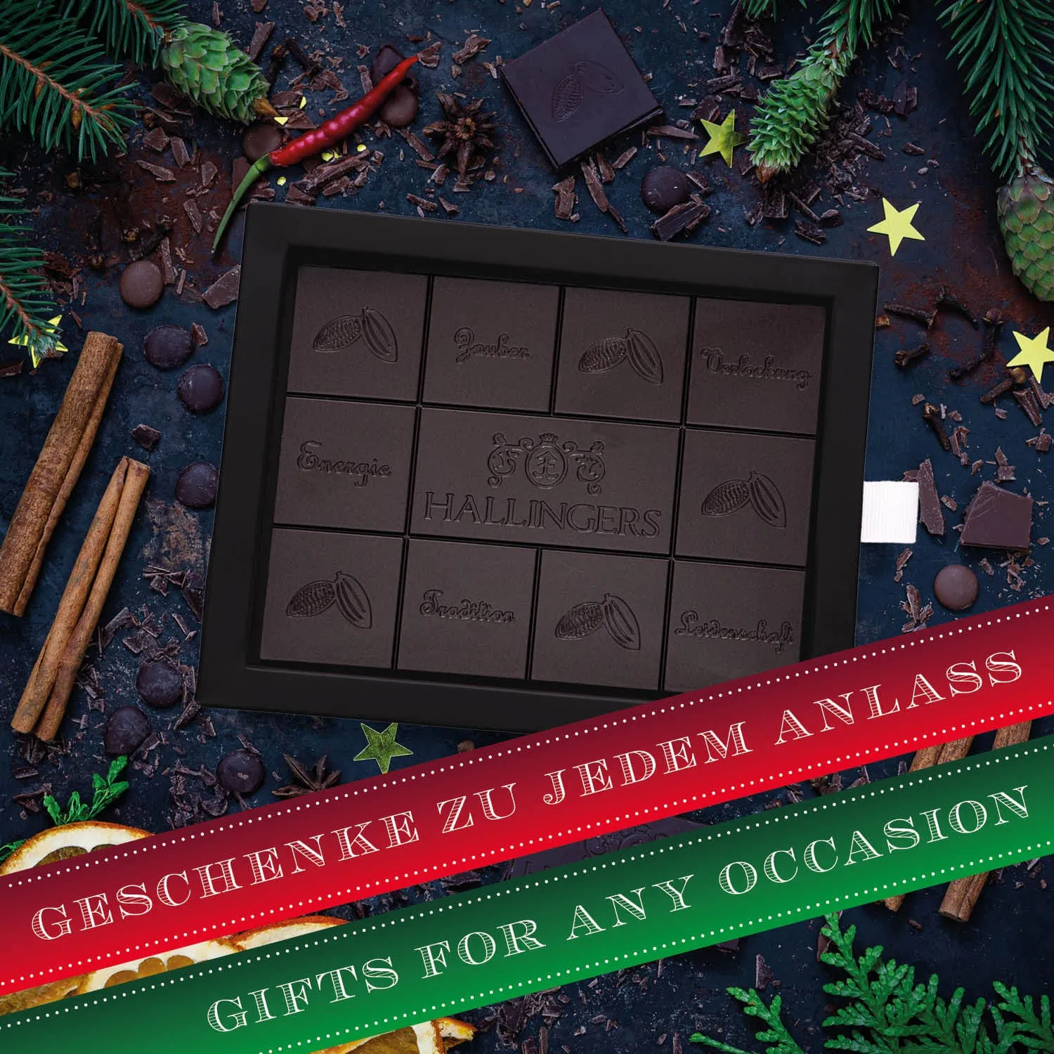 FÜR BESONDERE MENSCHEN & ANLÄSSE - Die besondere Geschenkidee für Frauen, Männer, Freunde, Familie, Kollegen & besondere Lieblingsmenschen. Perfekt für Weihnachten, Nikolaus, Winter, Advent, festliche Überraschungen & besinnliche Genussmomente
