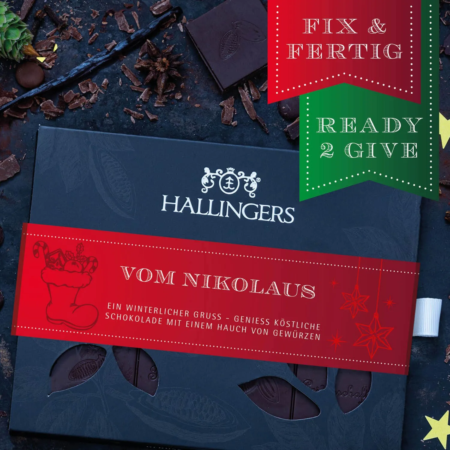 HANDWERK STATT MASSENWARE - Edition \Vom Nikolaus\: Nicht jede vegane Schokolade verdient Aufmerksamkeit - der Unterschied zeigt sich dort, wo Geschmack, Qualität und Genuss wichtiger sind als bloße Produktversprechen