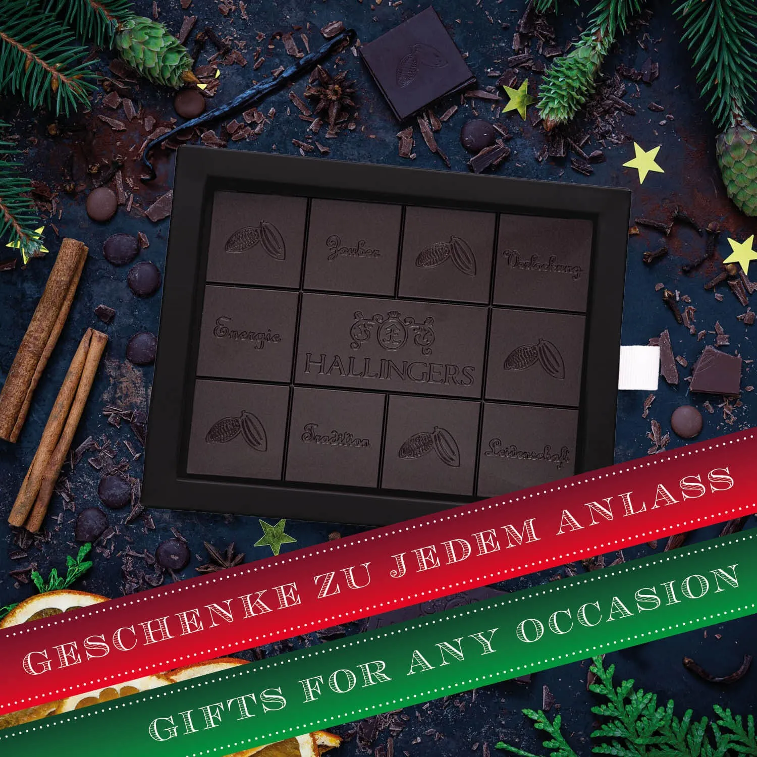 FÜR BESONDERE MENSCHEN & ANLÄSSE - Die besondere Geschenkidee für Frauen, Männer, Freunde, Familie, Kollegen & besondere Lieblingsmenschen. Perfekt für Weihnachten, Nikolaus, Winter, Advent, festliche Überraschungen & besinnliche Genussmomente