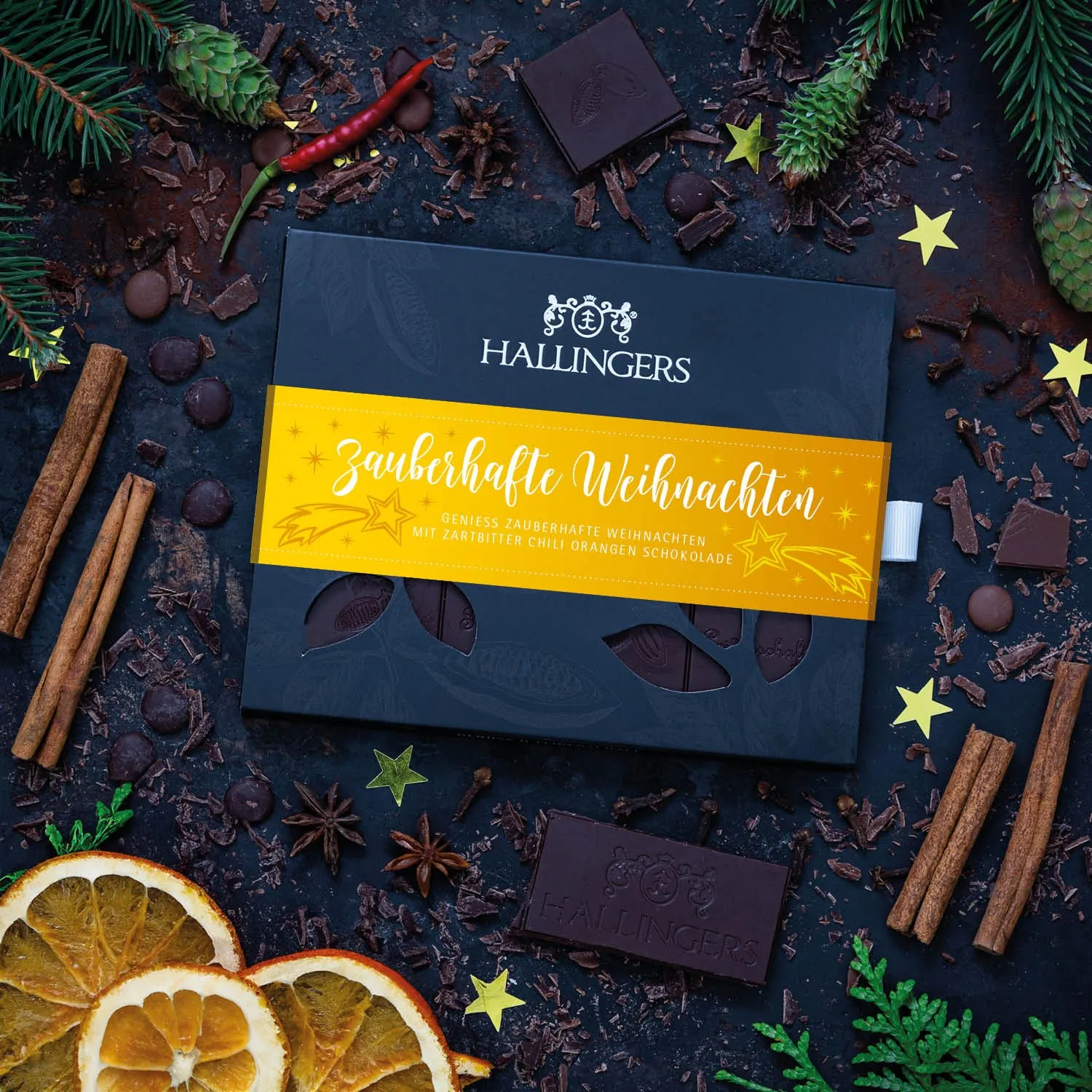 VEGANE SCHOKOLADE OHNE ALKOHOL - 10 handgeschöpfte Tafeln aus feinstem Confiserie-Edelkakao, veganer Schokoladengenuss und stilvoll verpackt im hochwertigen Karton. Die besondere Geschenkidee für Genießer & süße Genussmomente