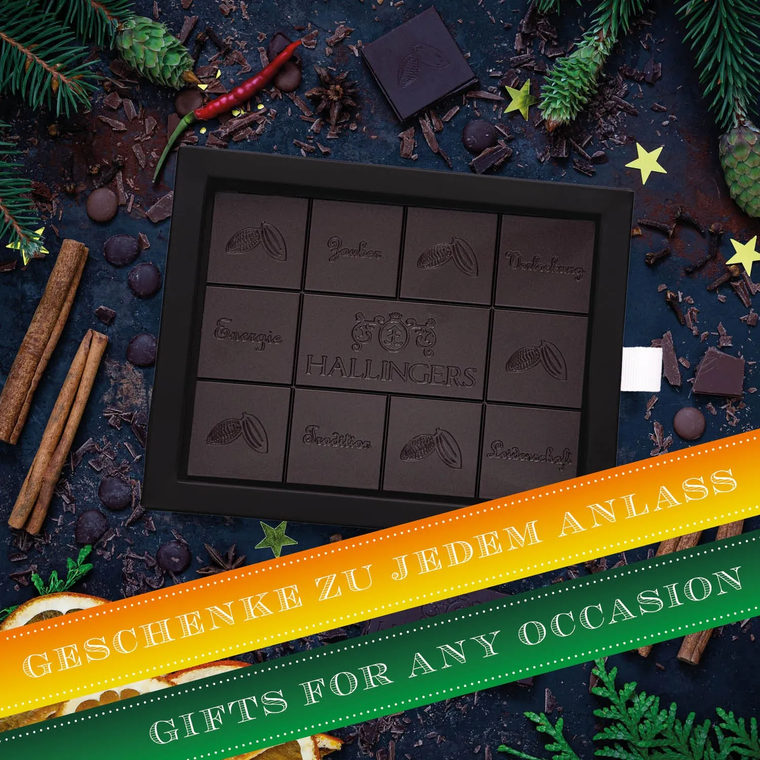 FÜR BESONDERE MENSCHEN & ANLÄSSE - Die besondere Geschenkidee für Frauen, Männer, Freunde, Familie, Kollegen & besondere Lieblingsmenschen. Perfekt für Weihnachten, Nikolaus, Winter, Advent, festliche Überraschungen & besinnliche Genussmomente